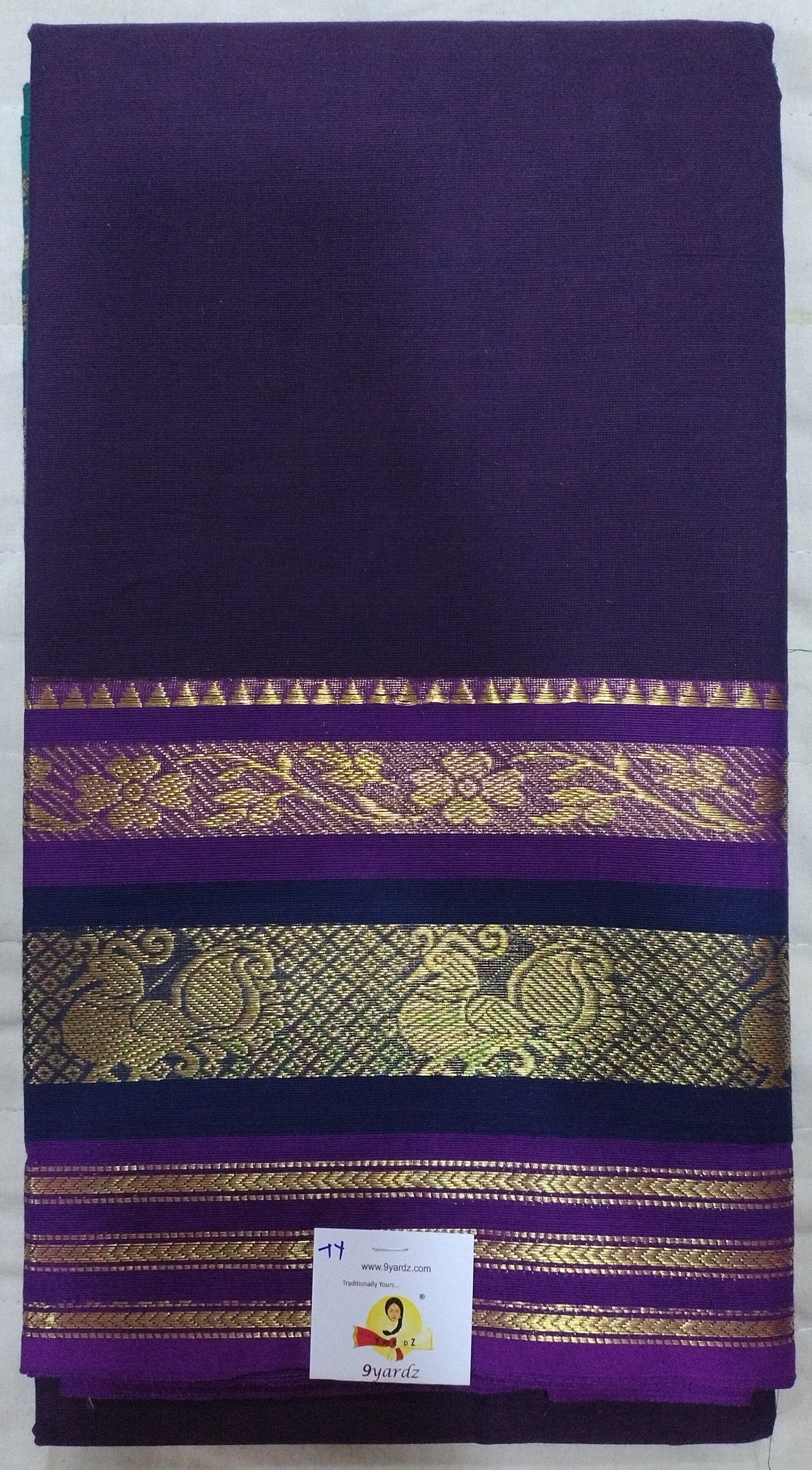 Chettinadu cotton 7yardz