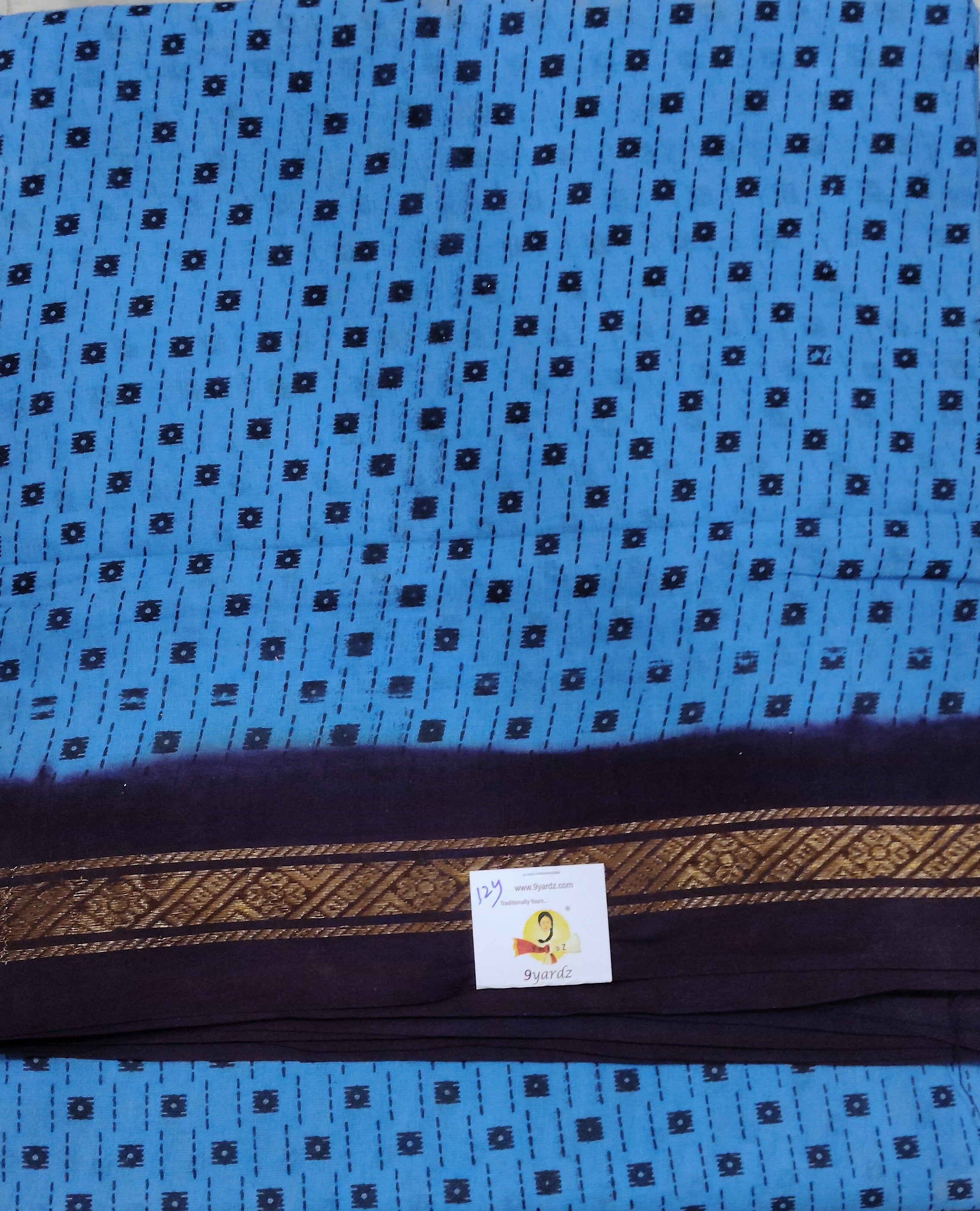 Sungudi cotton 12 yardz