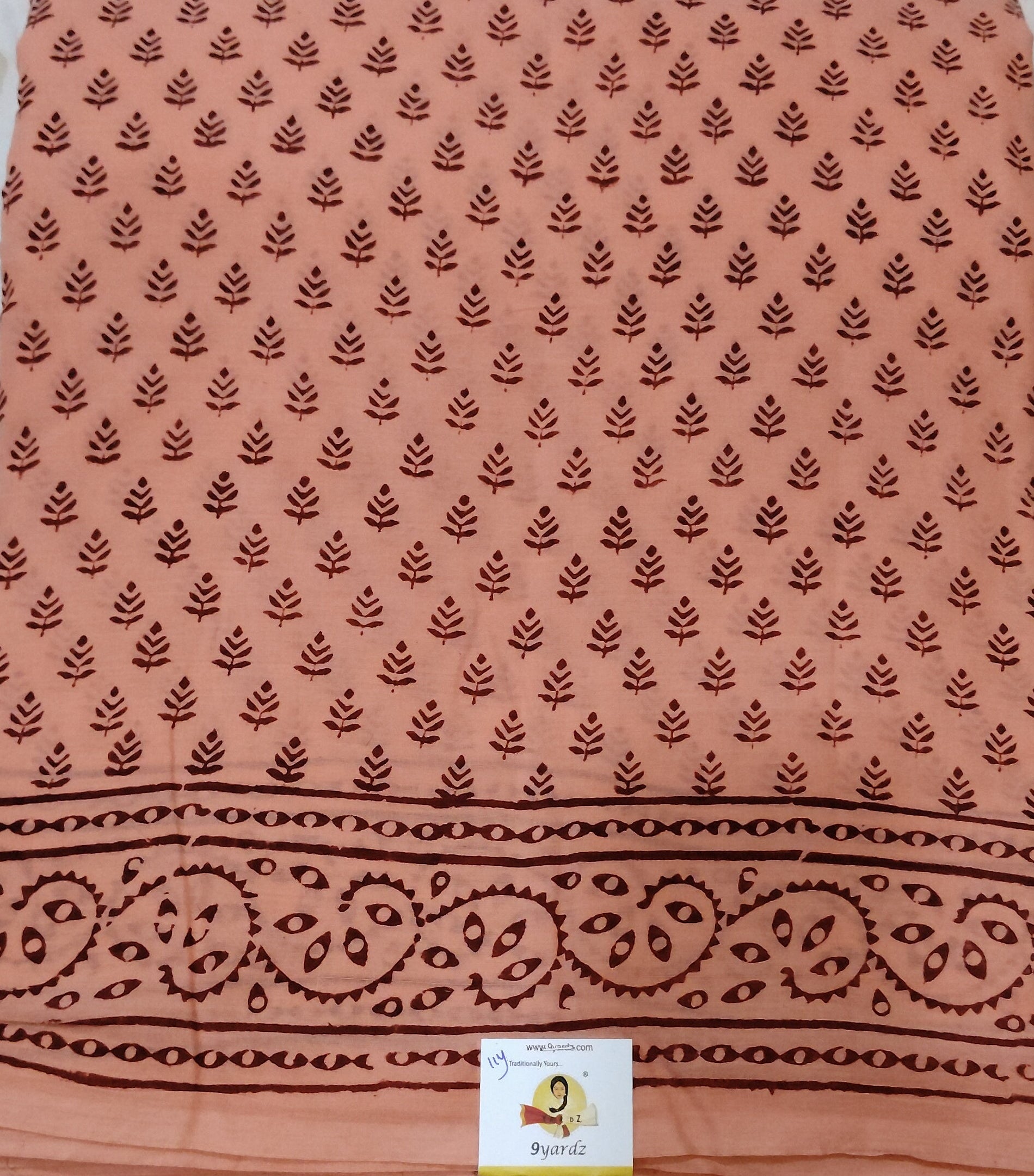 Baag/soft cotton Madisar 11 yards