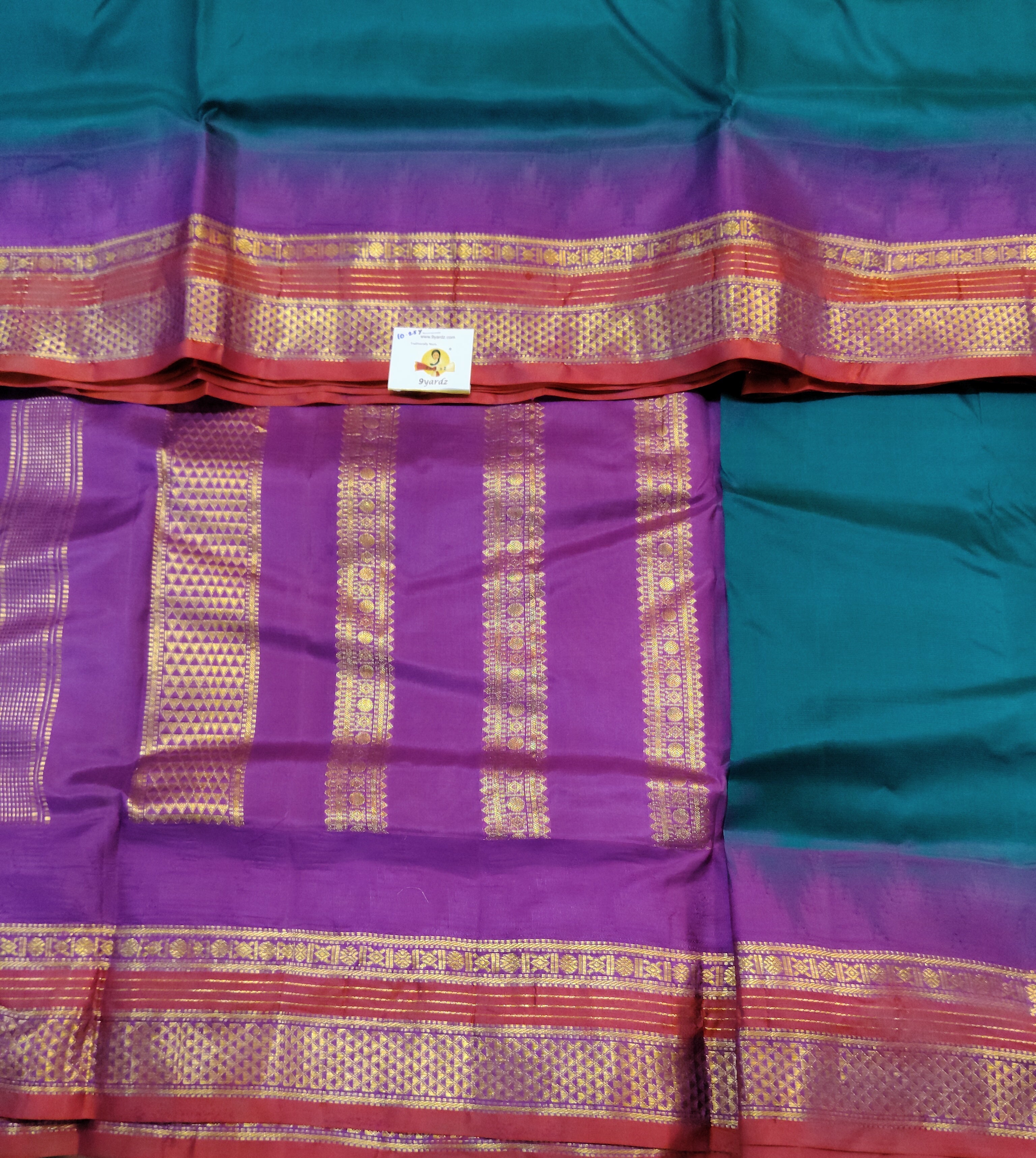 Pure silk 10.25yardz