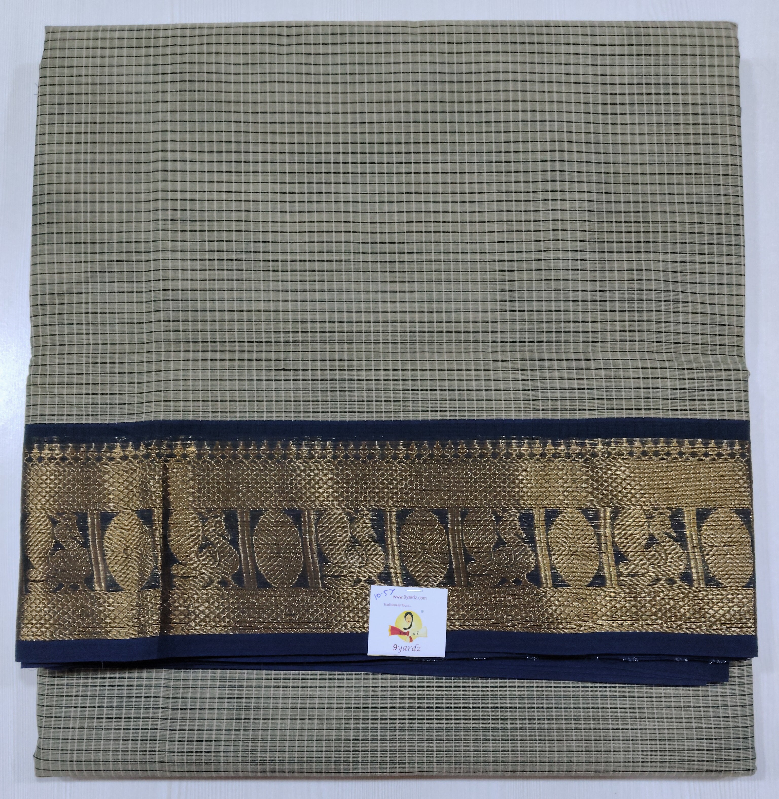 Chettinadu / Karaikudi cotton 10.5yards madisar