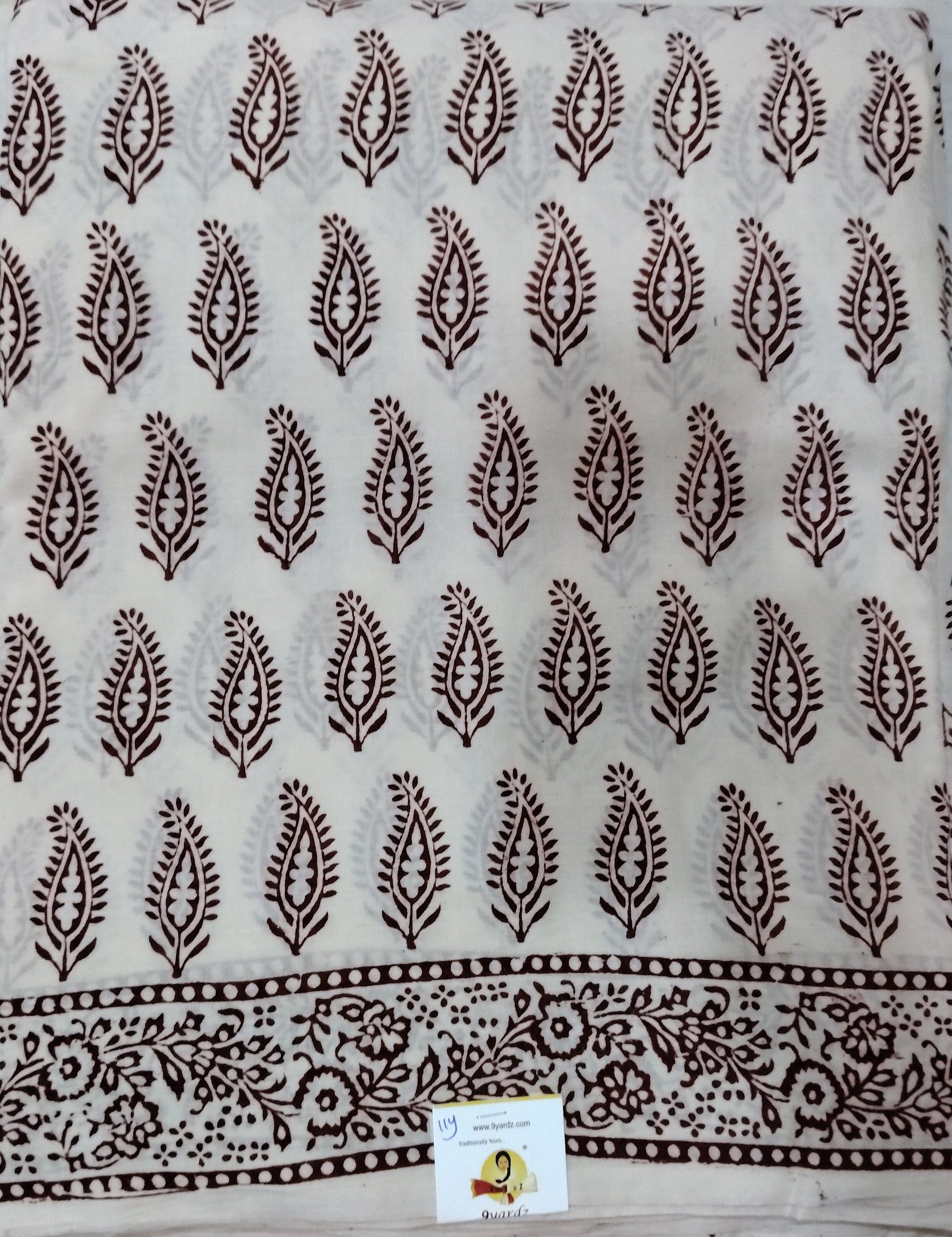 Baag/soft cotton Madisar 11 yards