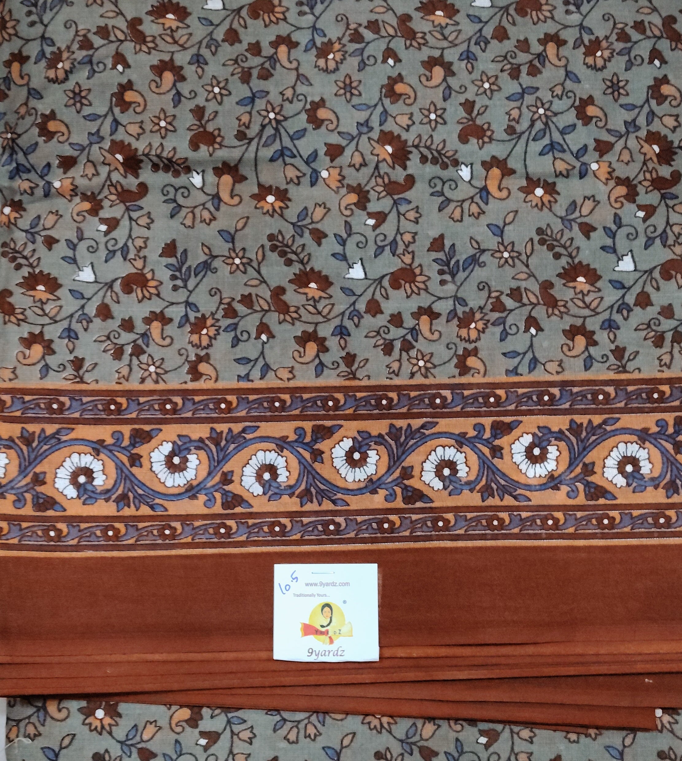 Erode cotton 10.5 yards Madisar