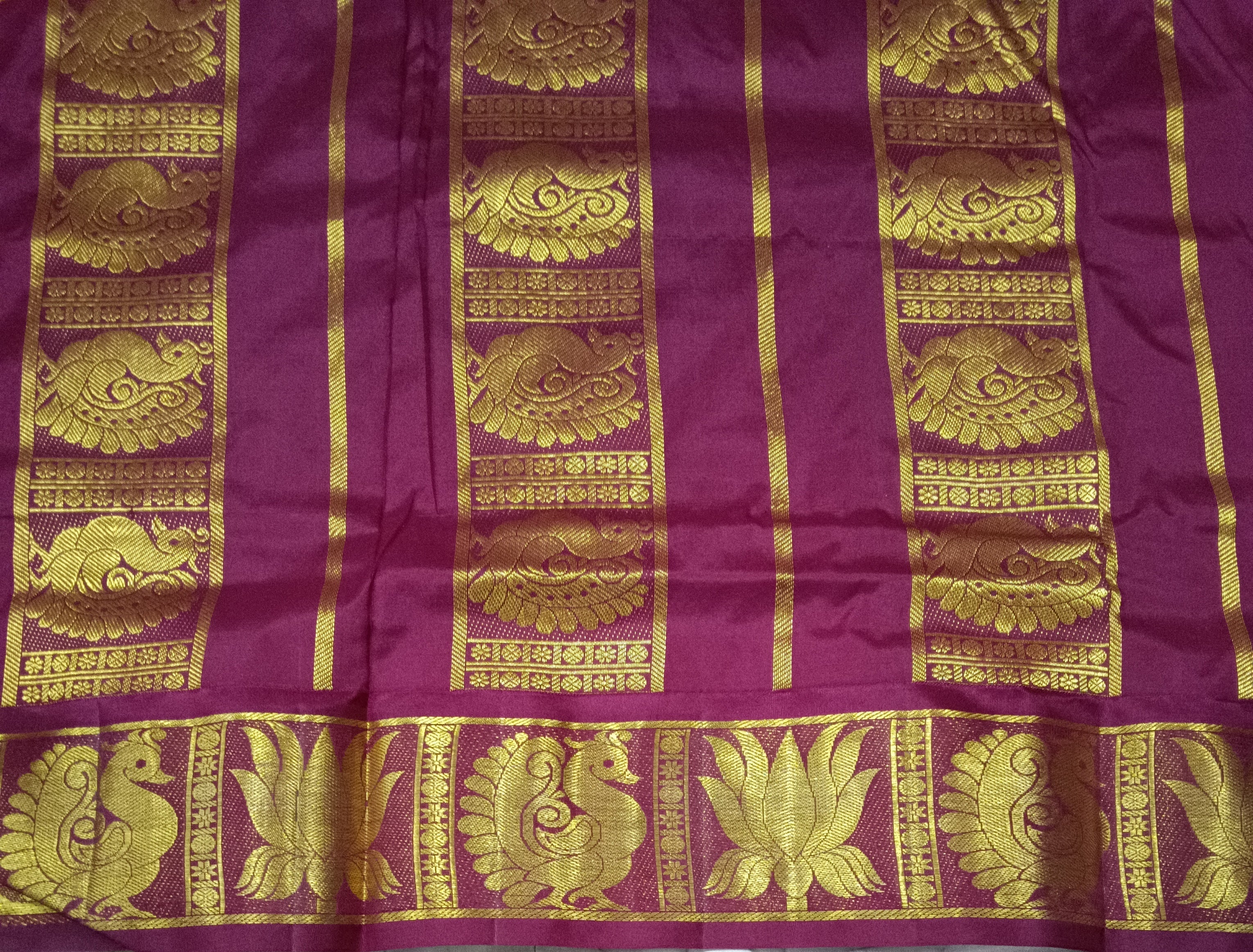 Pure silk 10yardz  saree