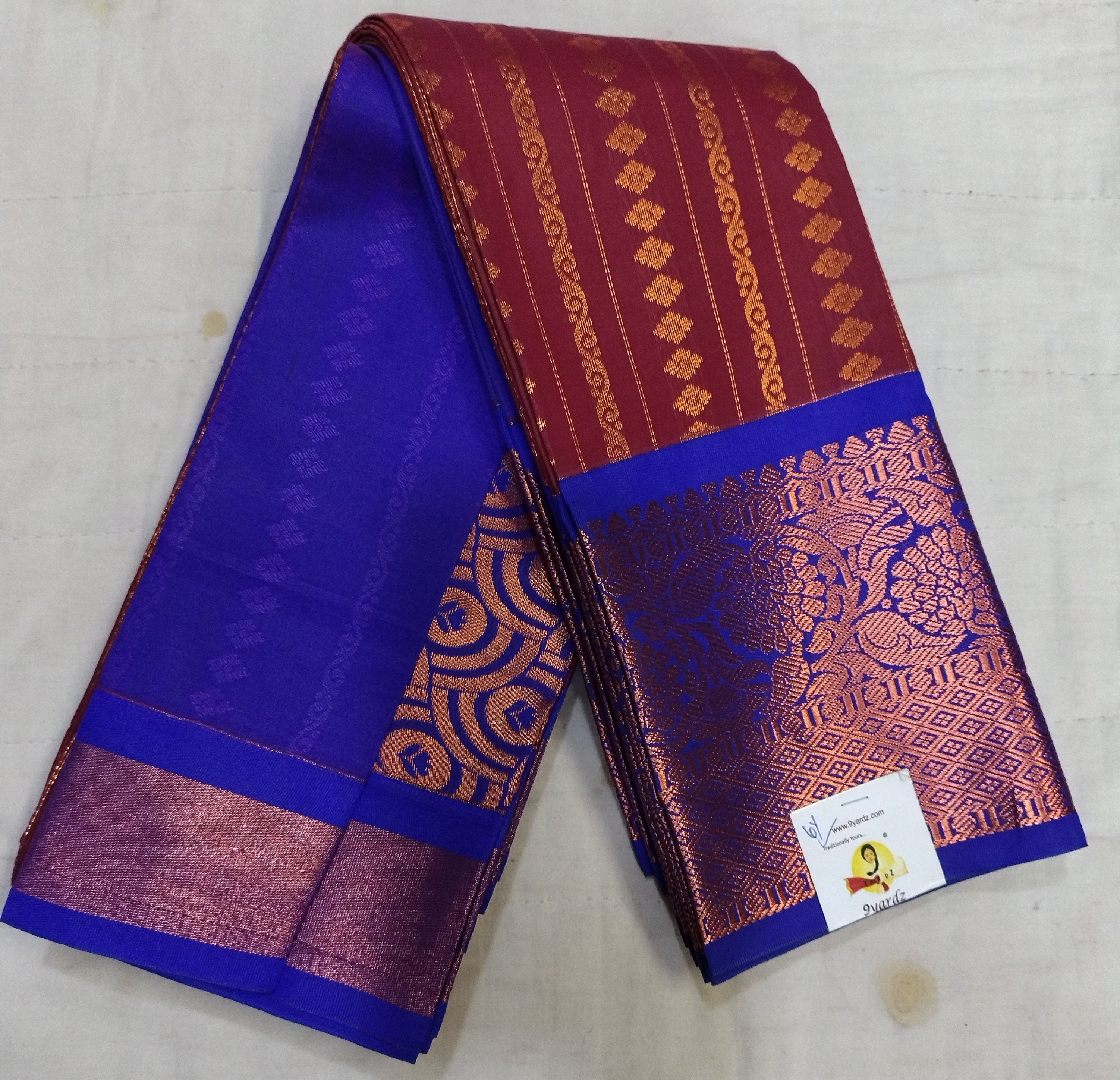 Art silk 6yardz sarees