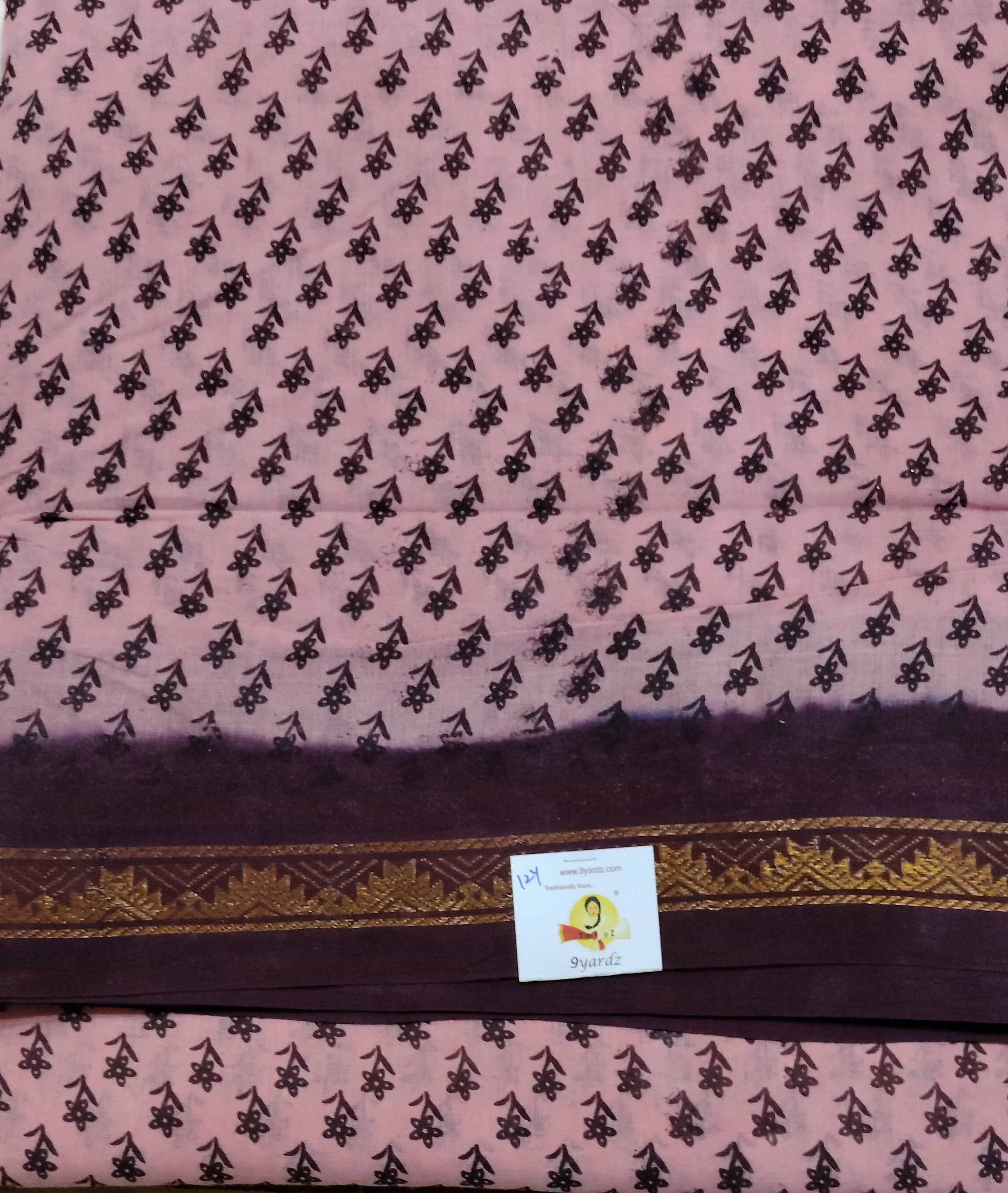 Sungudi cotton 12 yardz