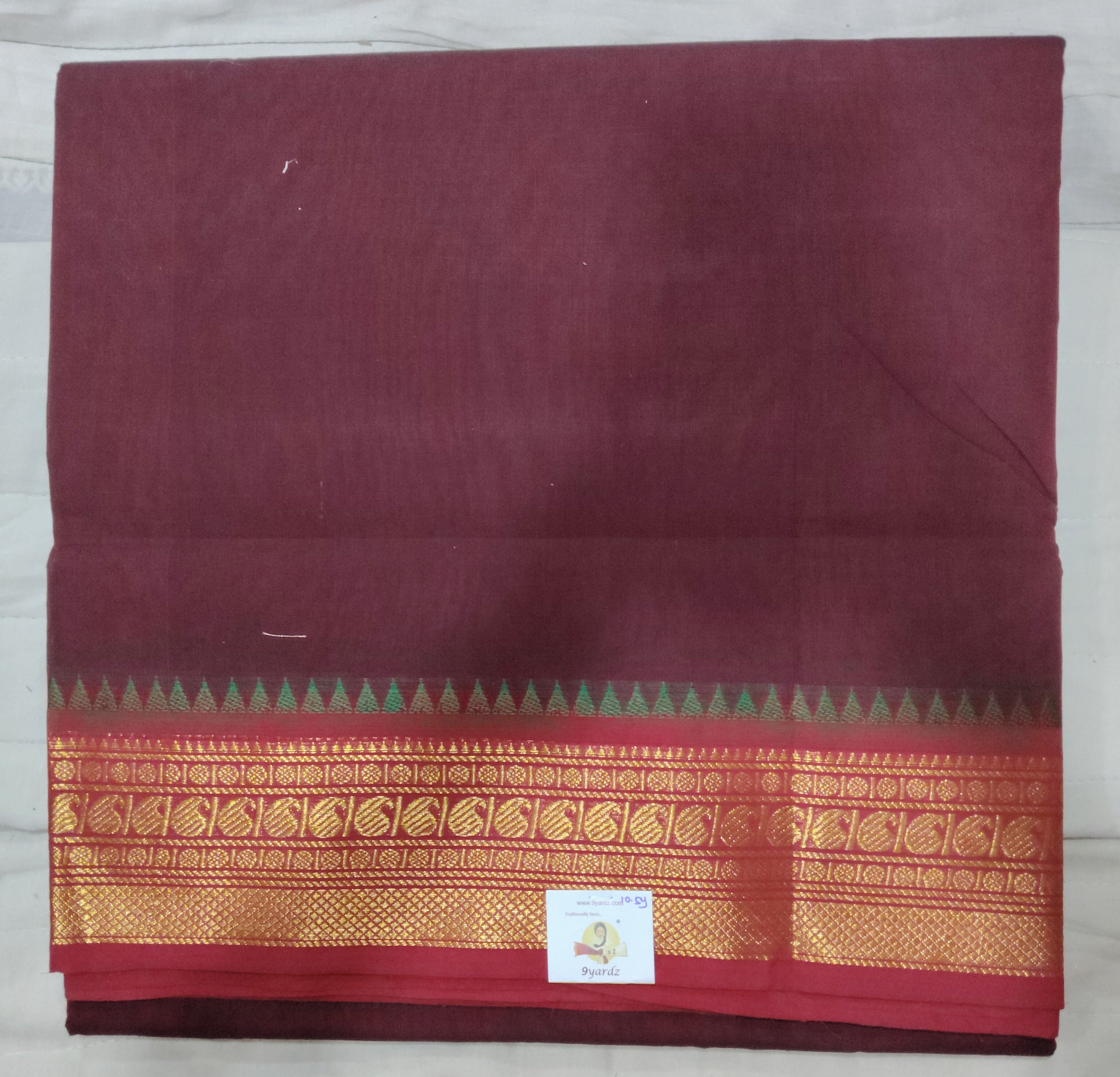 Chettinadu / Karaikudi cotton 10.5yards madisar