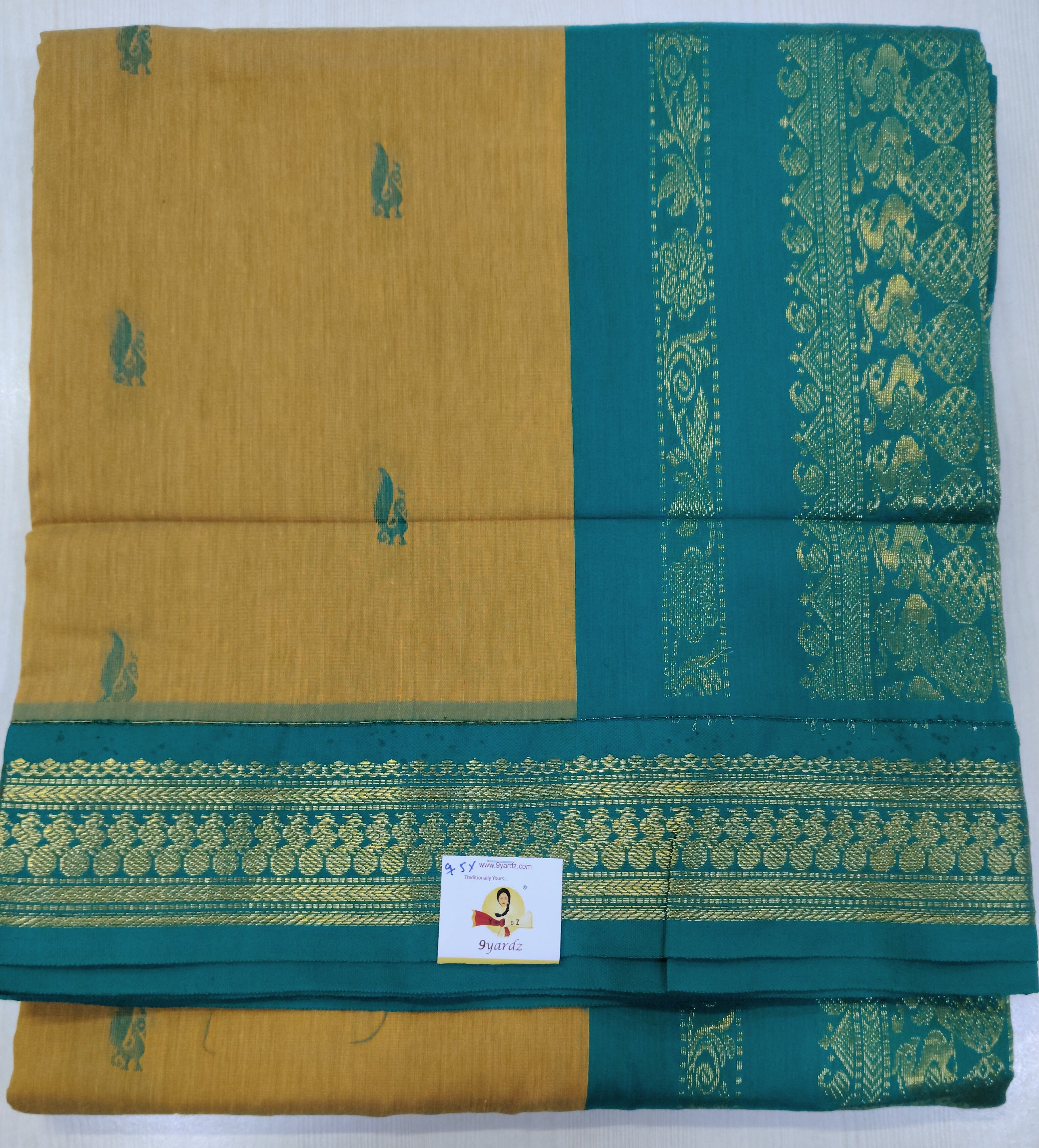 Kalyani Cotton  9.5 yardz