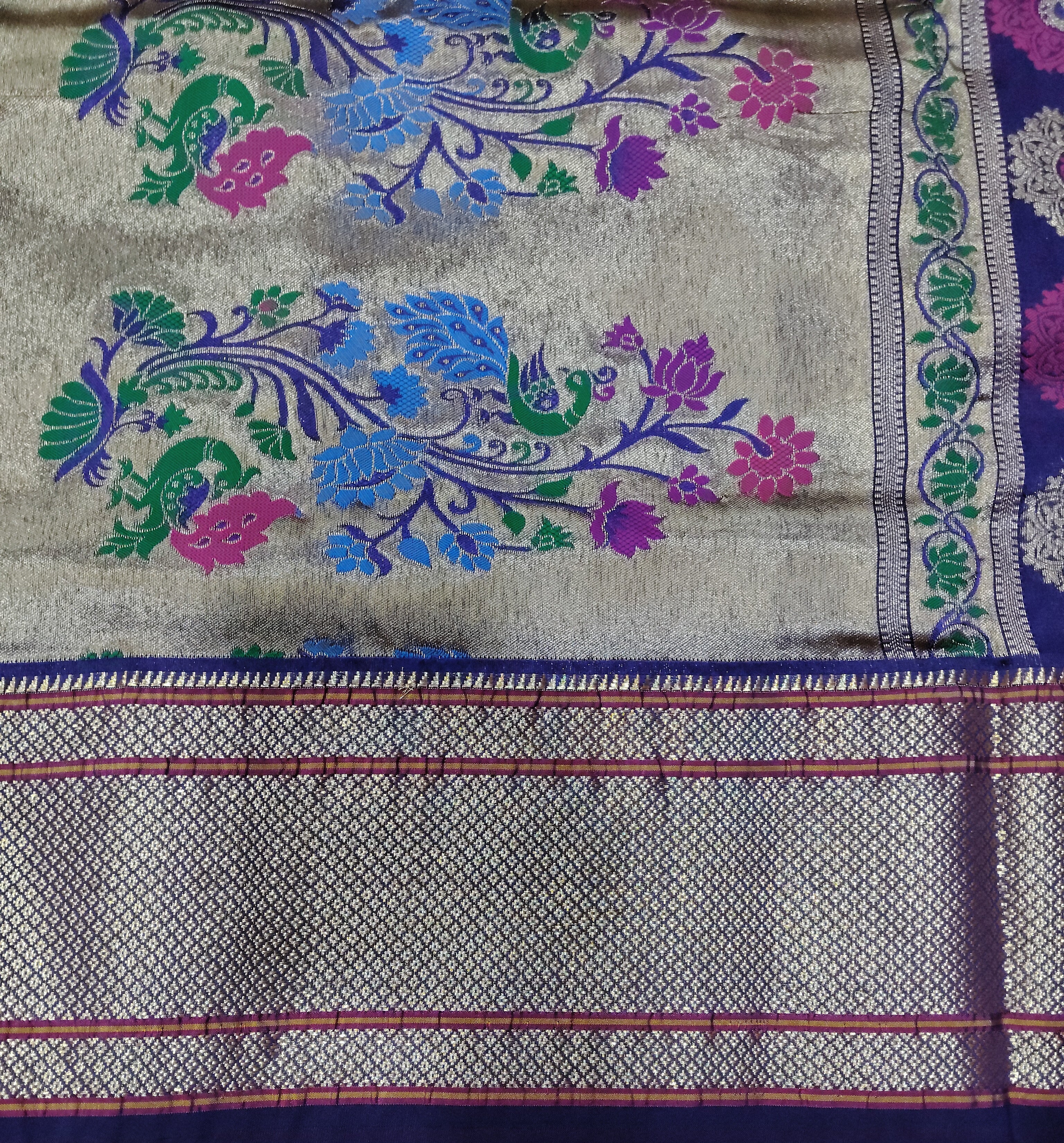 Paithani Art Silk Madisar