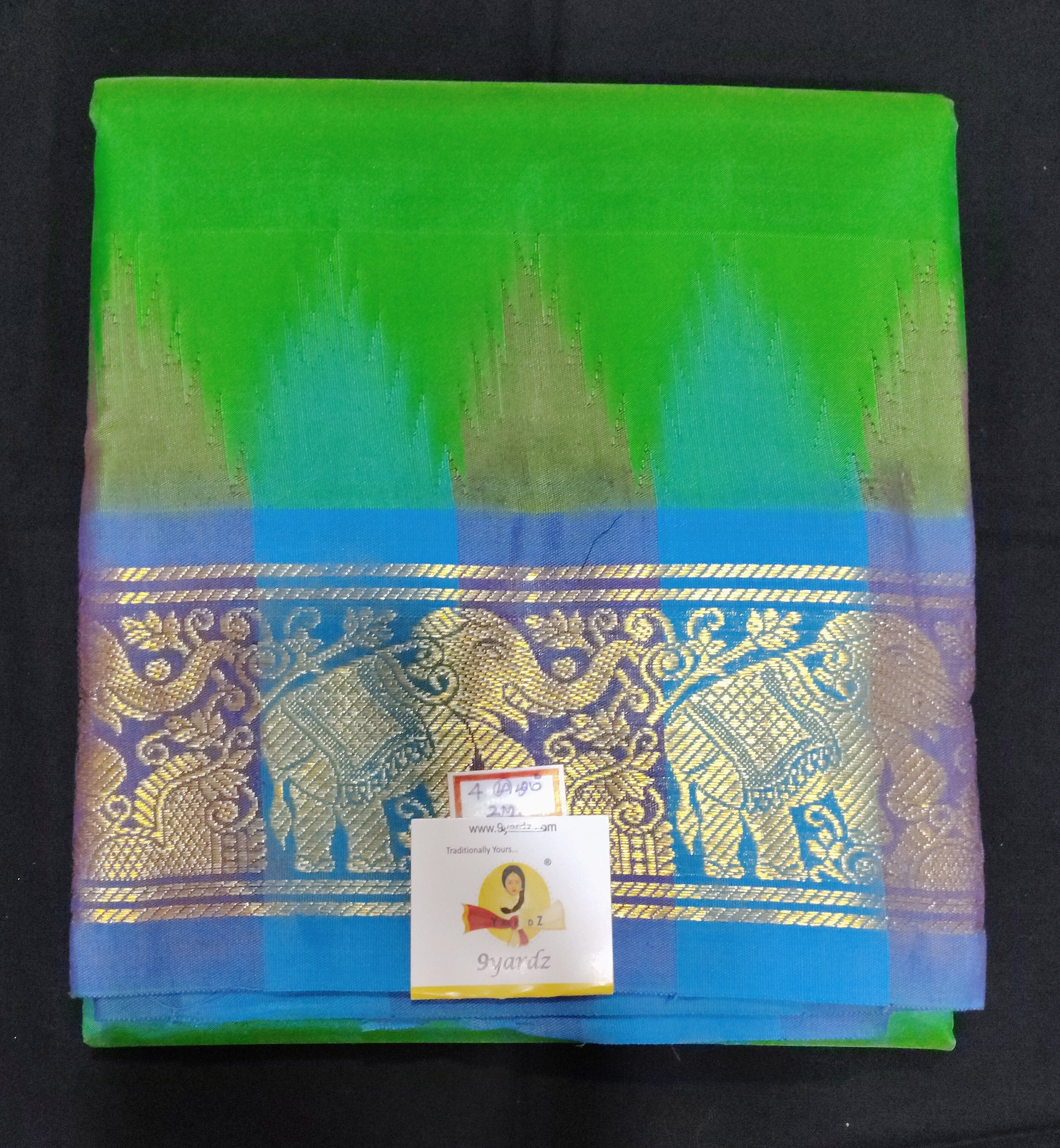 Pure silk Dhoti 4muzham Thalambhu