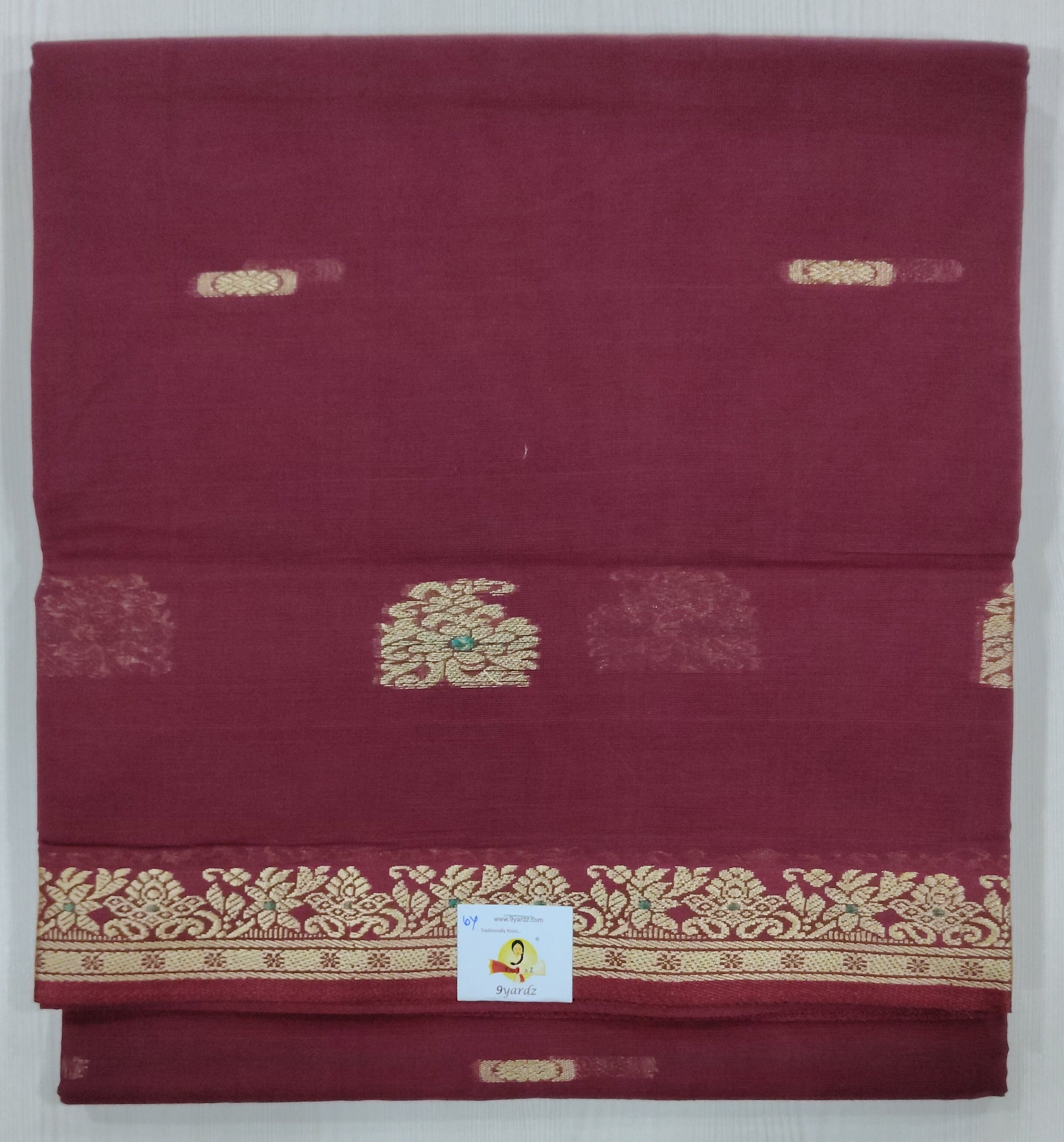 Kora Cotton  saree 6yardz