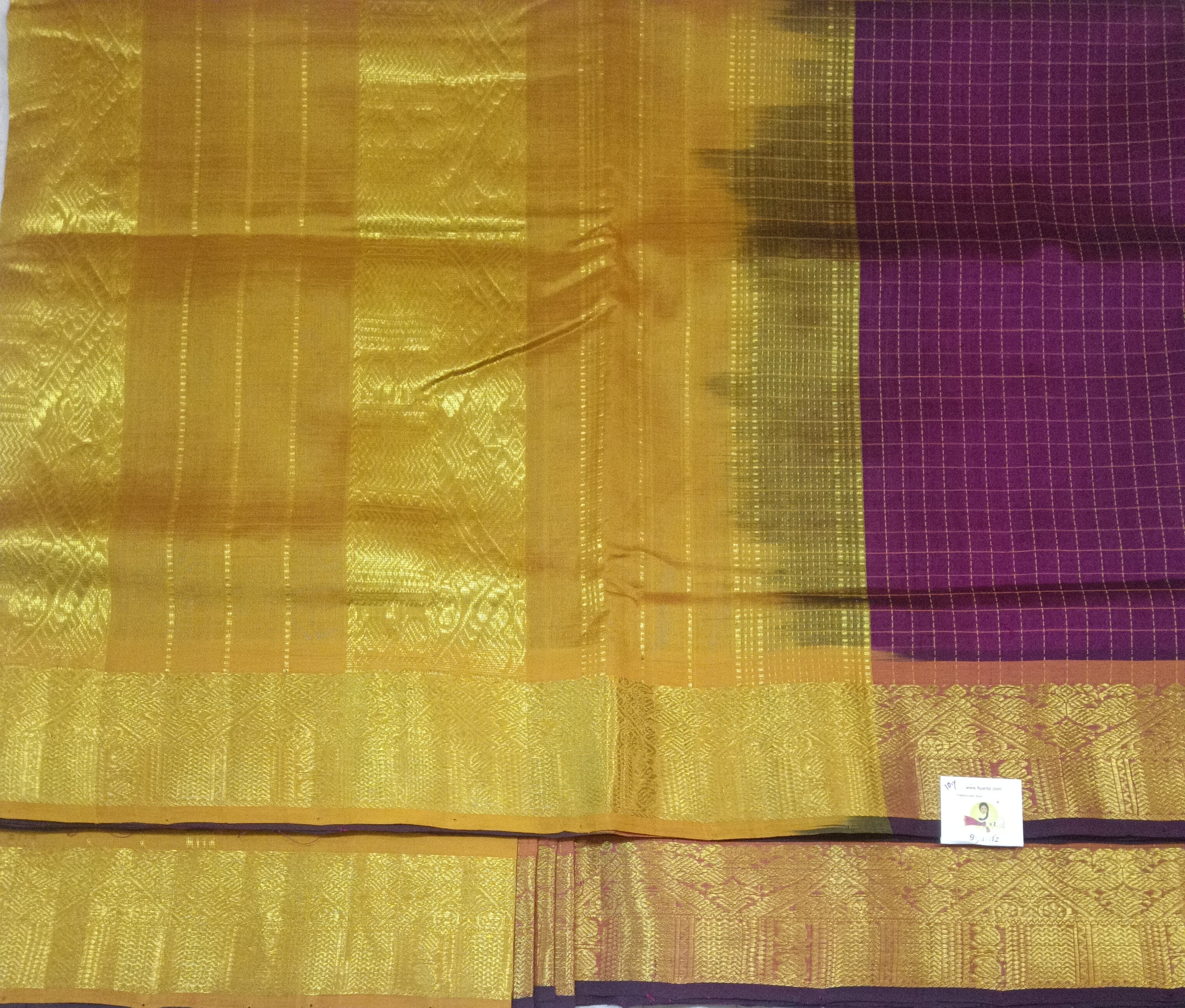 Pure silk cotton 10yards madisar