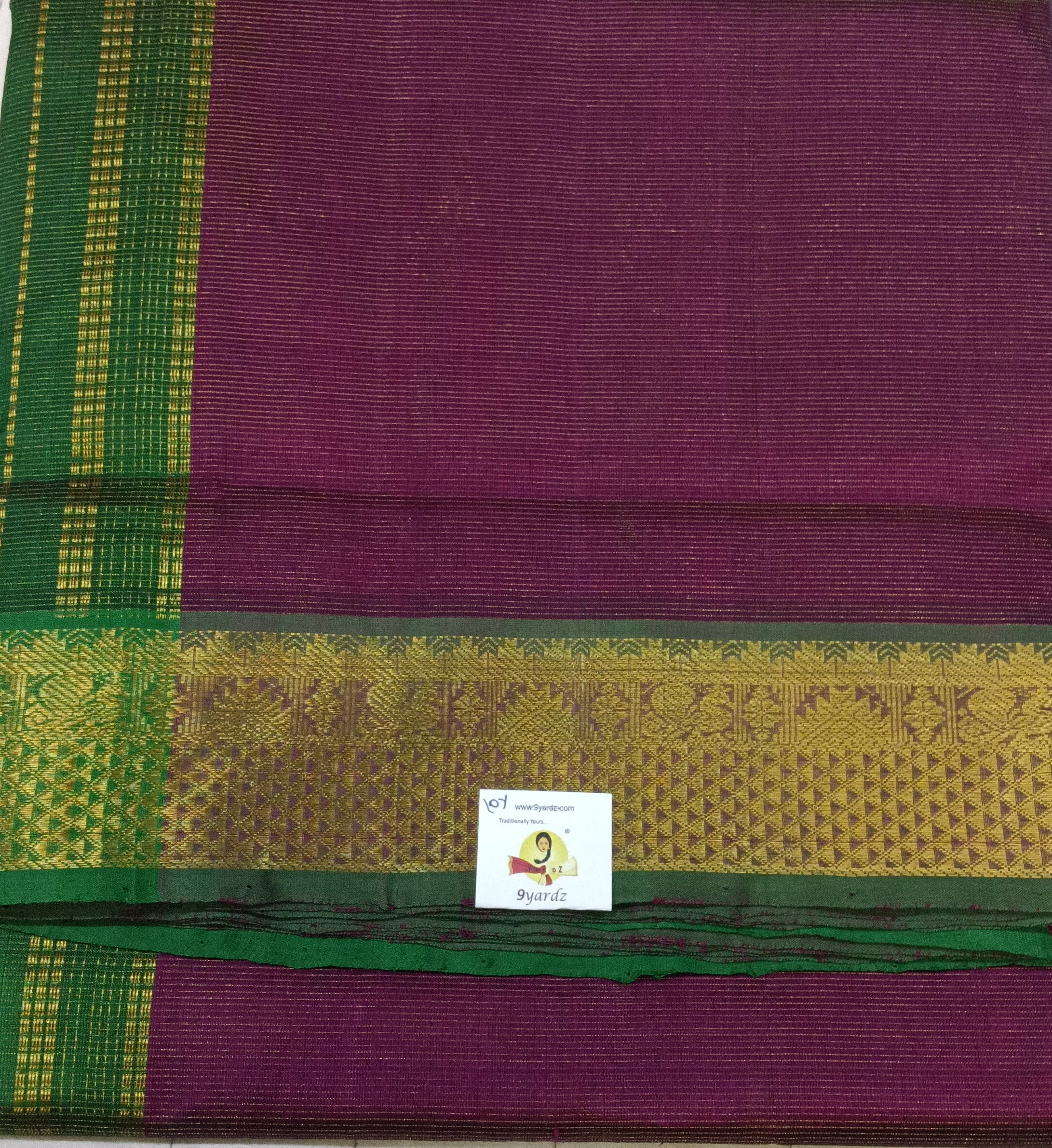 Pure silk cotton 10yards vairavoosi madisar