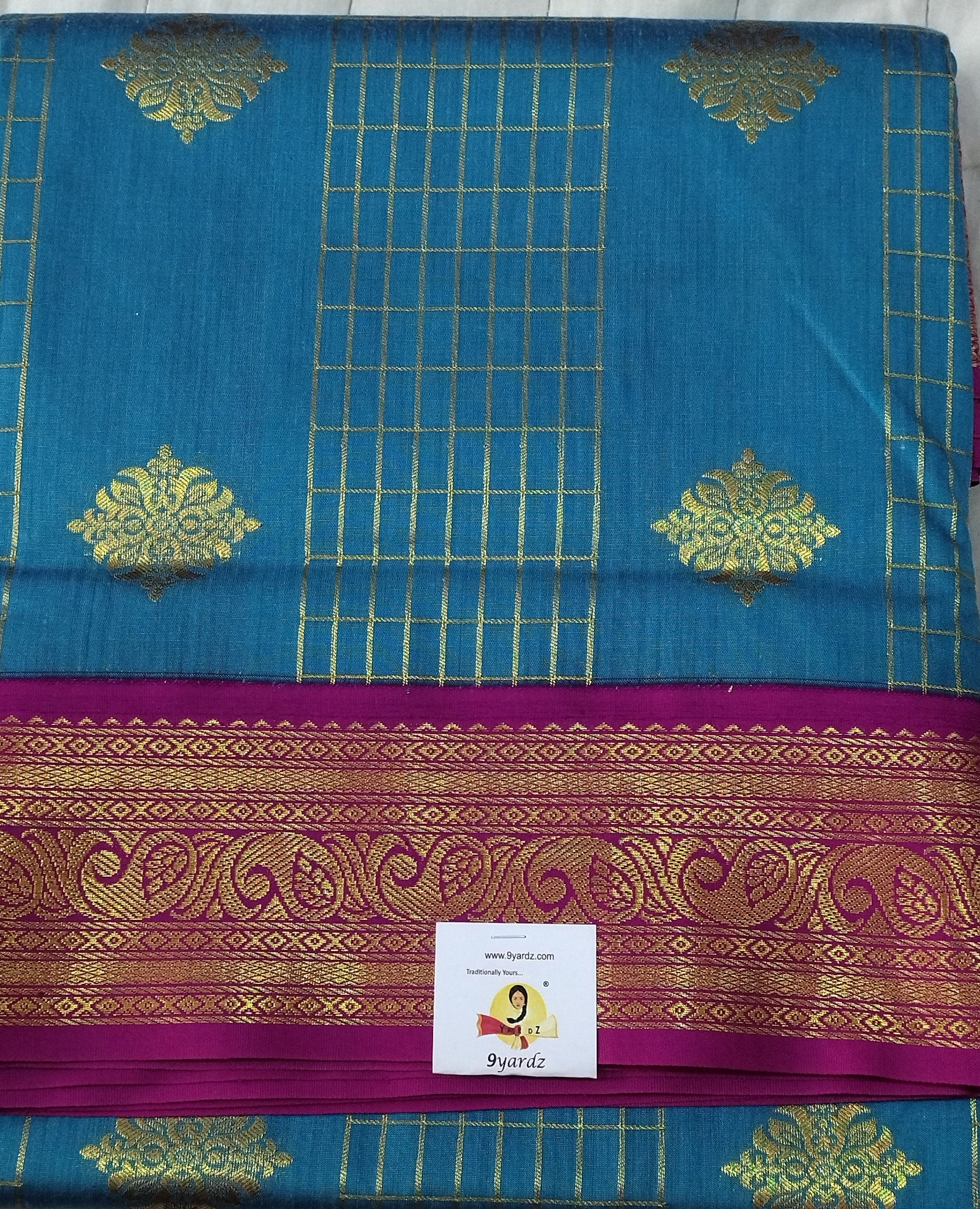 Akshaya cotton 10.25 yards madisar