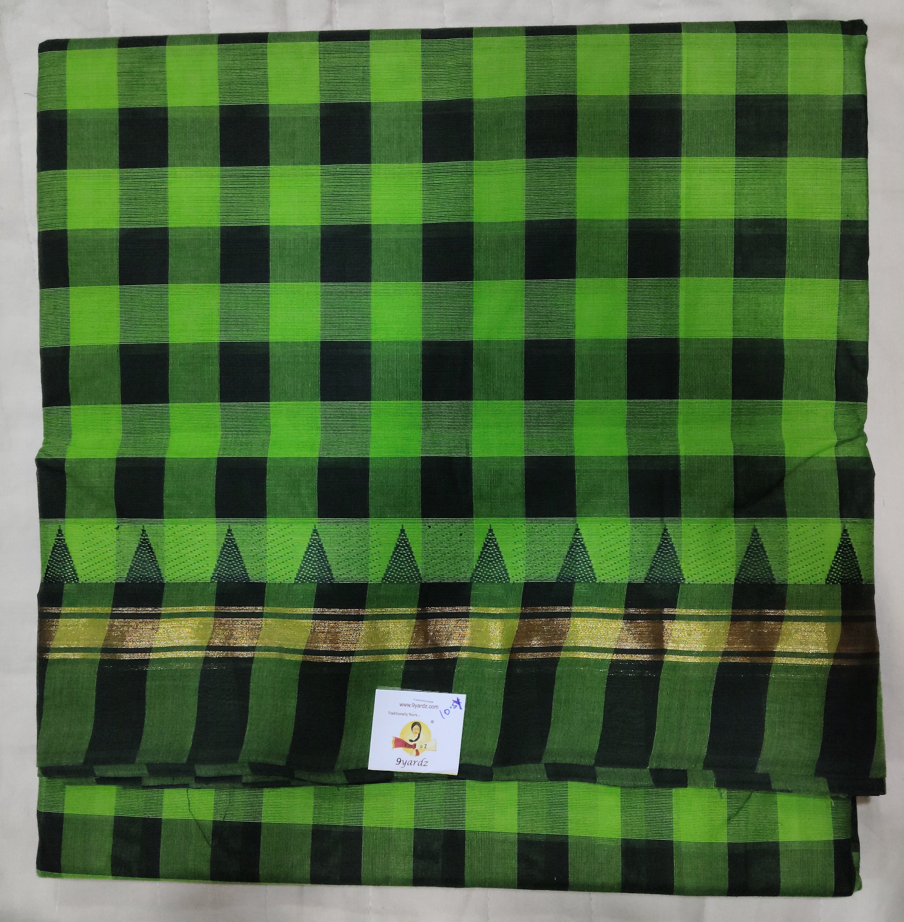 Chettinadu / Karaikudi cotton 10.5yards madisar