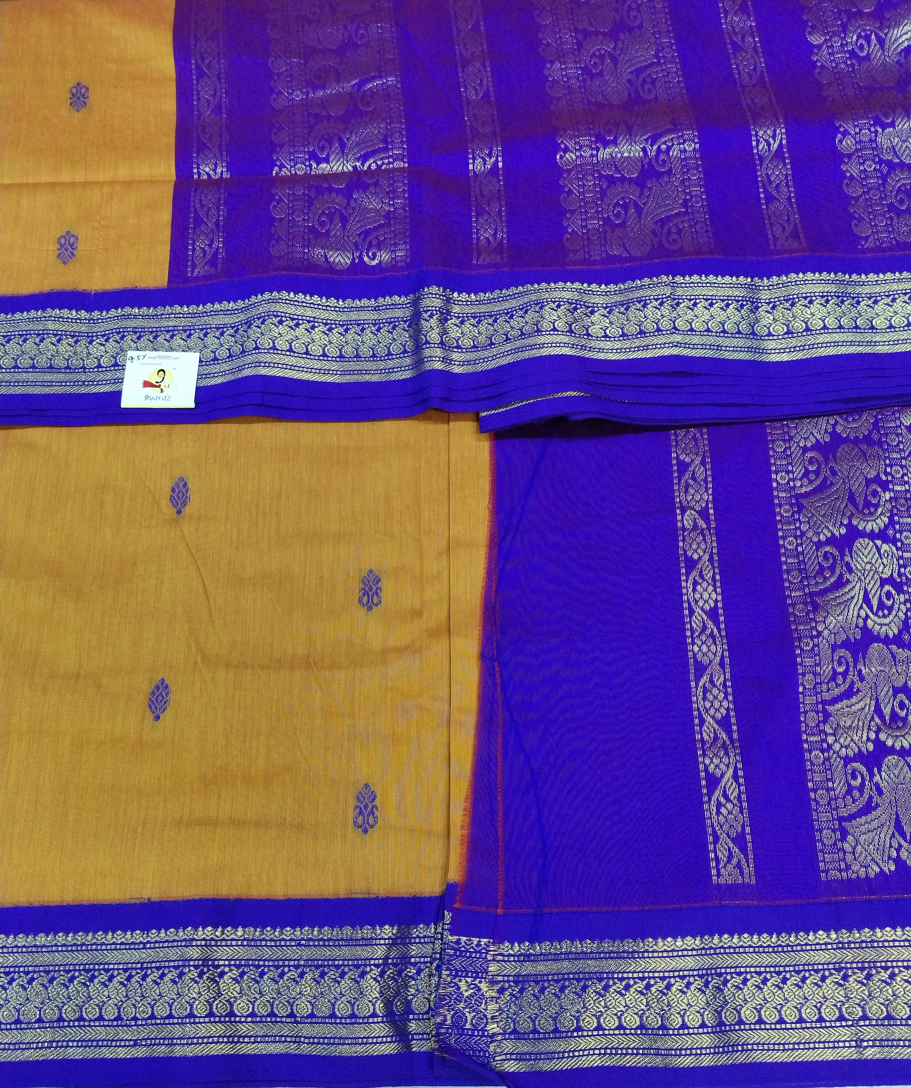 Kalyani Cotton  9.5 yardz