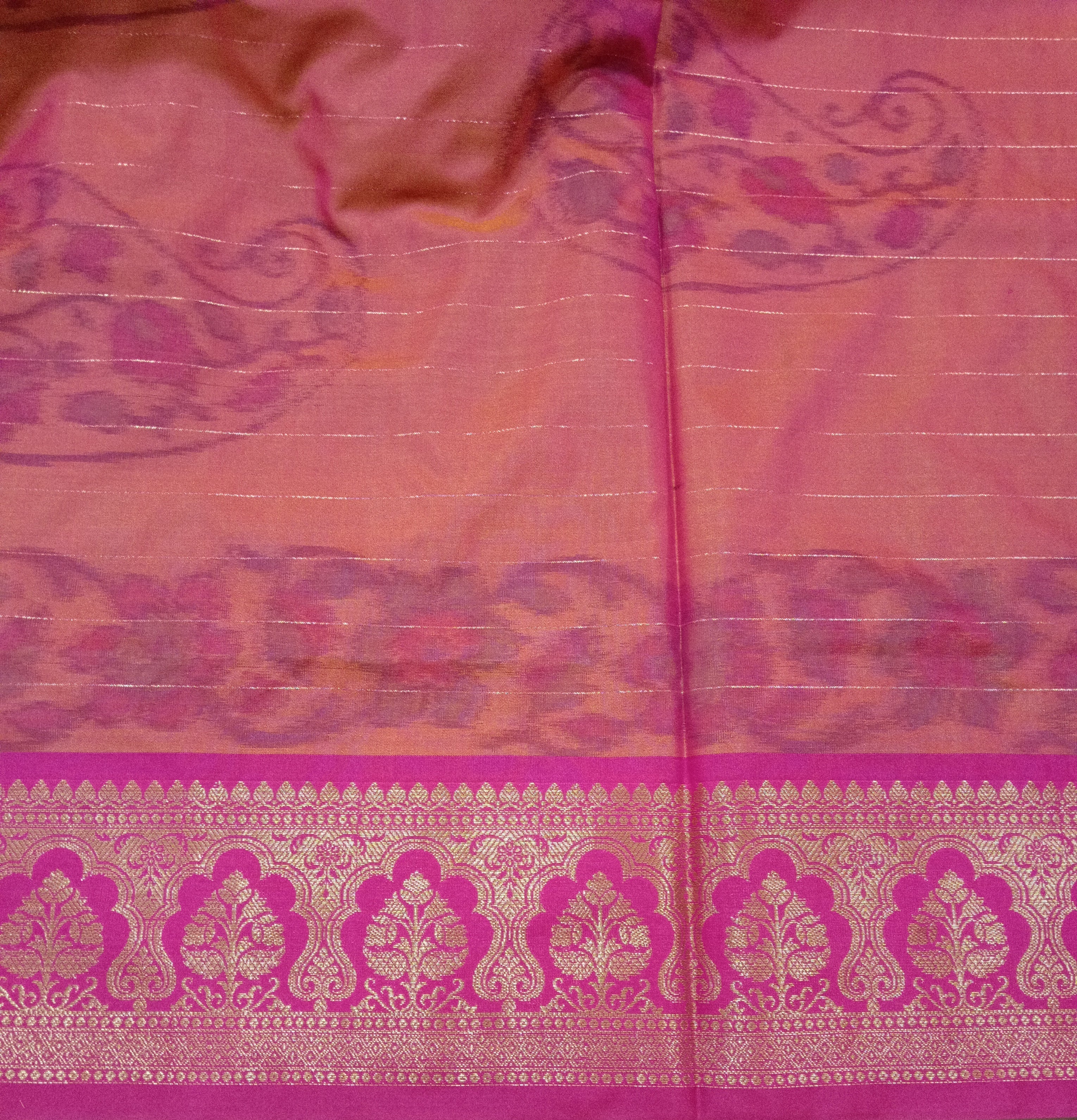 Ikkat semi silk madisar