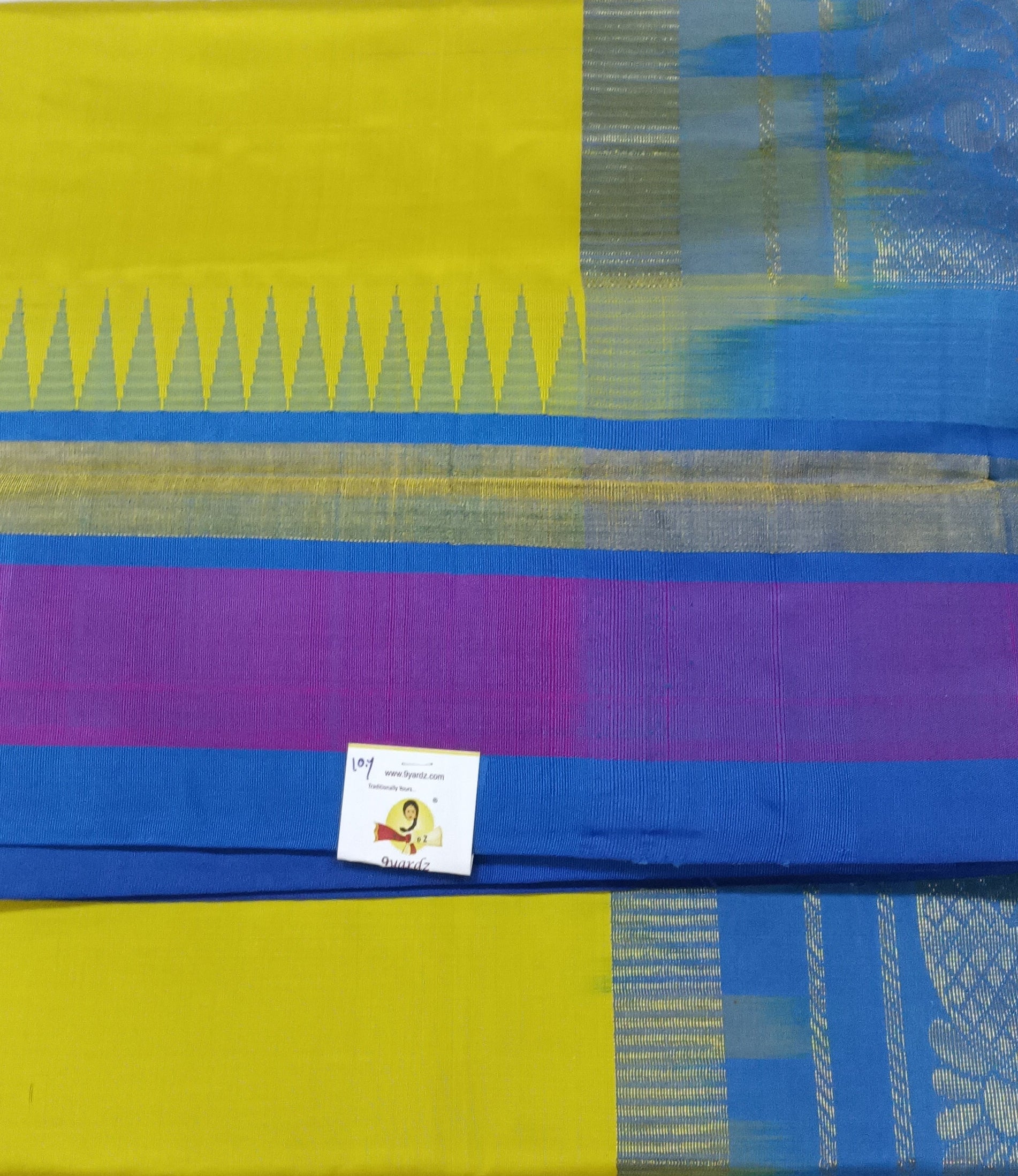 Semi Silk cotton Korvai Madisar