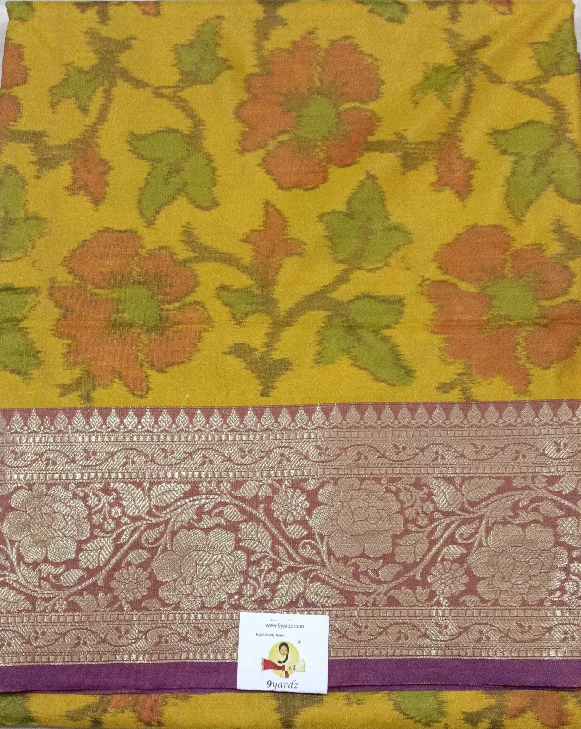 Ikkat semi silk madisar