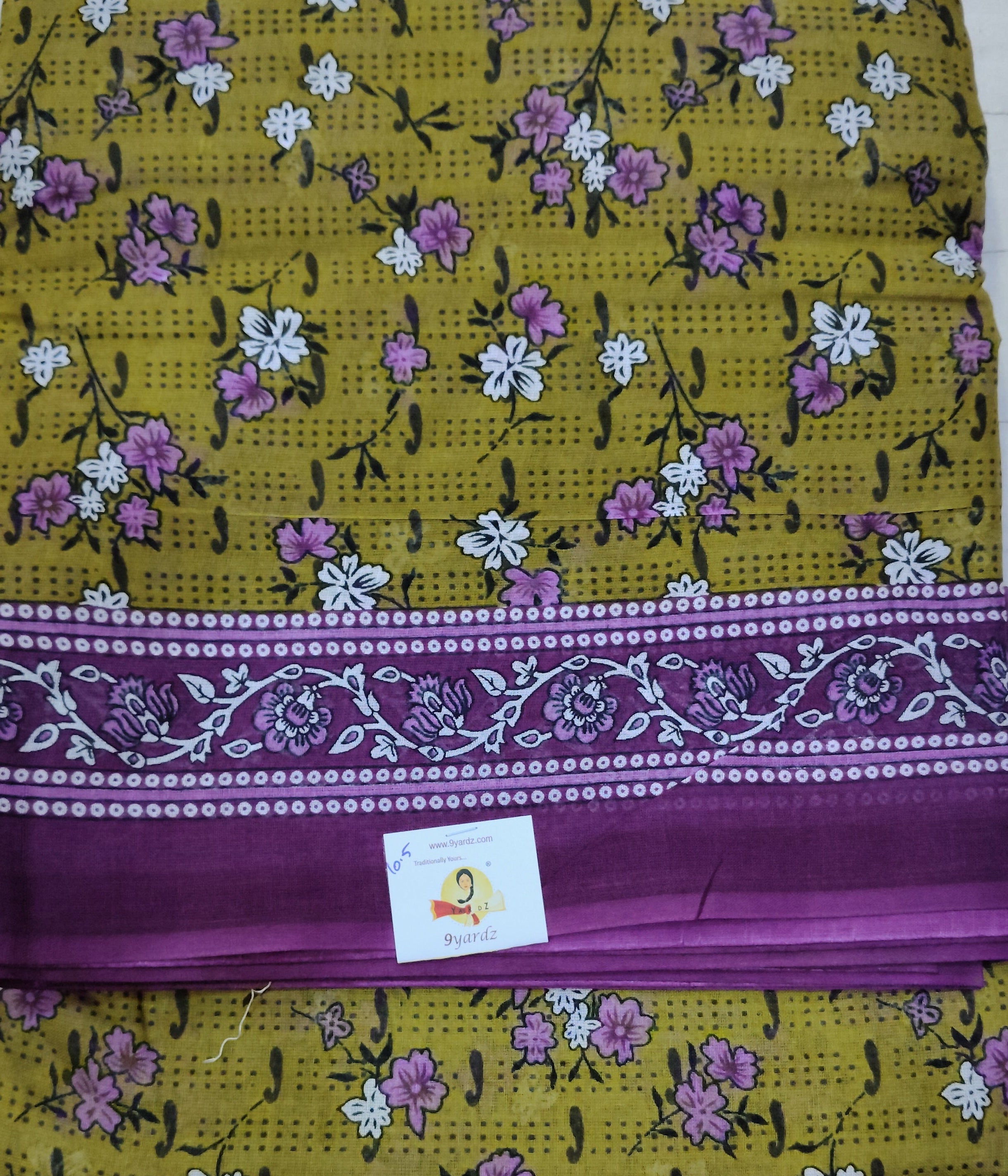 Erode cotton 10.5 yards Madisar