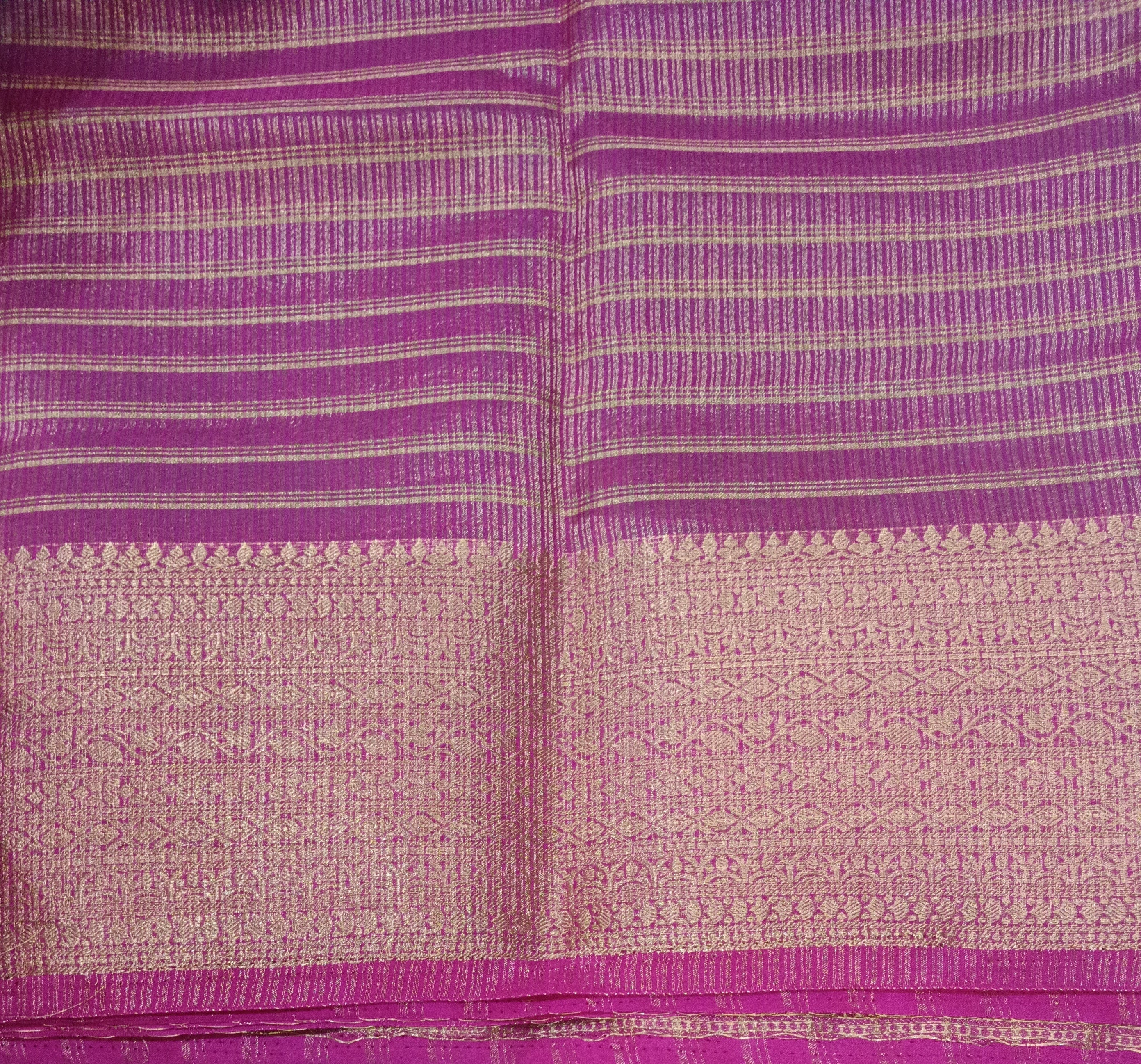 Mysore crepe silk checked (synthetic)