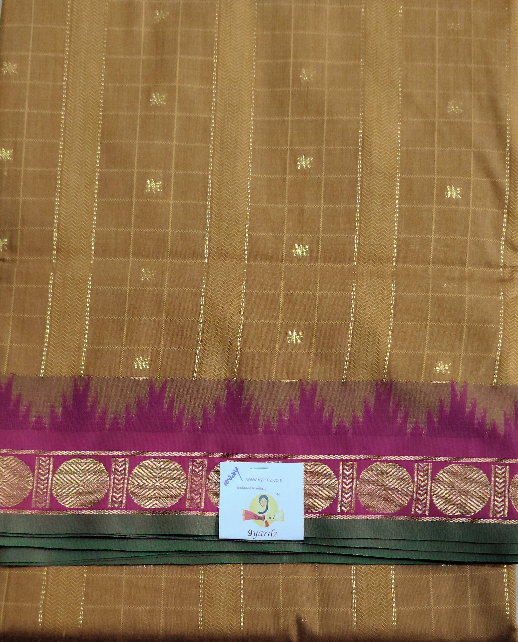 Akshaya cotton 10.25 yards madisar