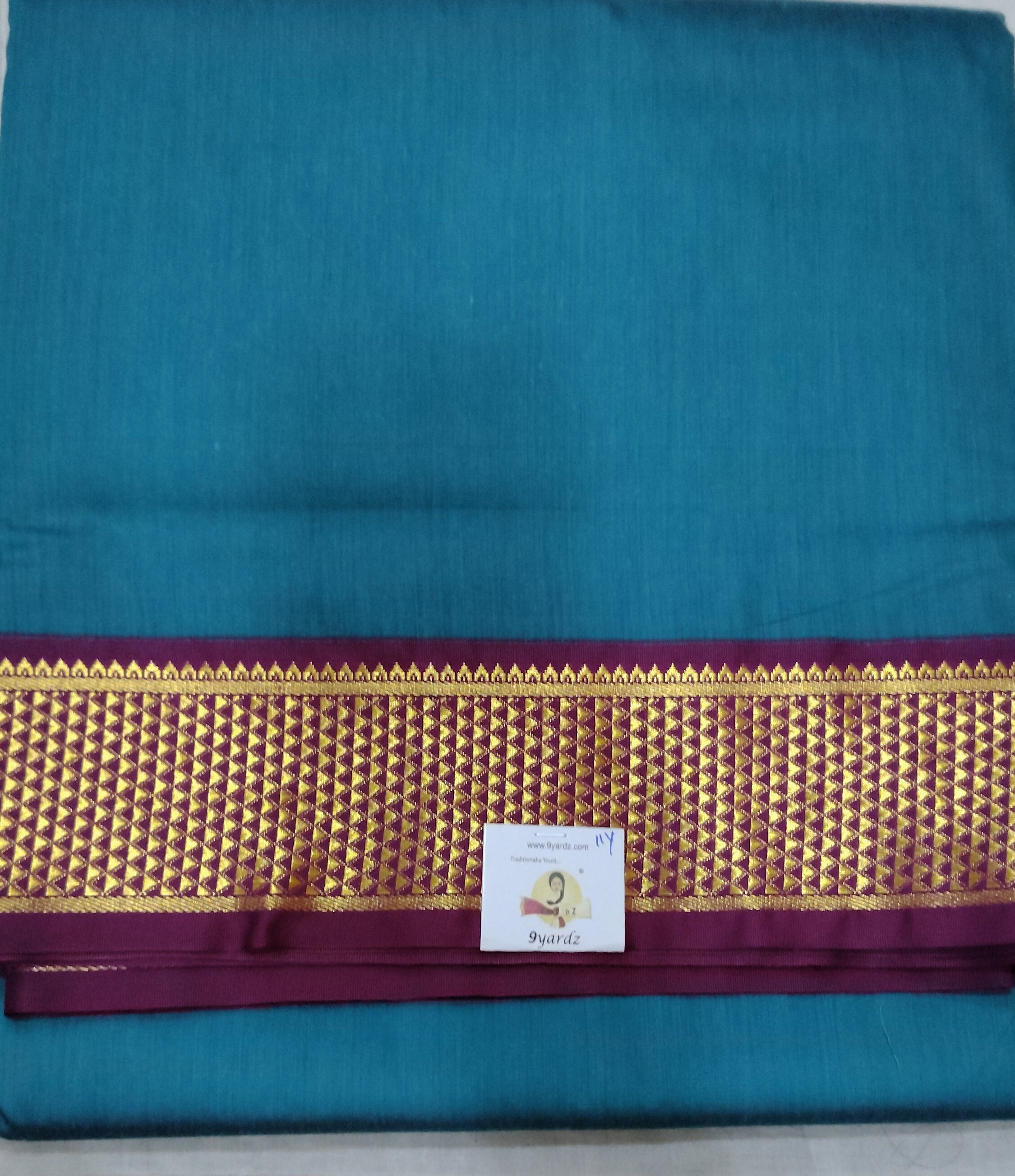 Akshaya cotton 11 yards madisar