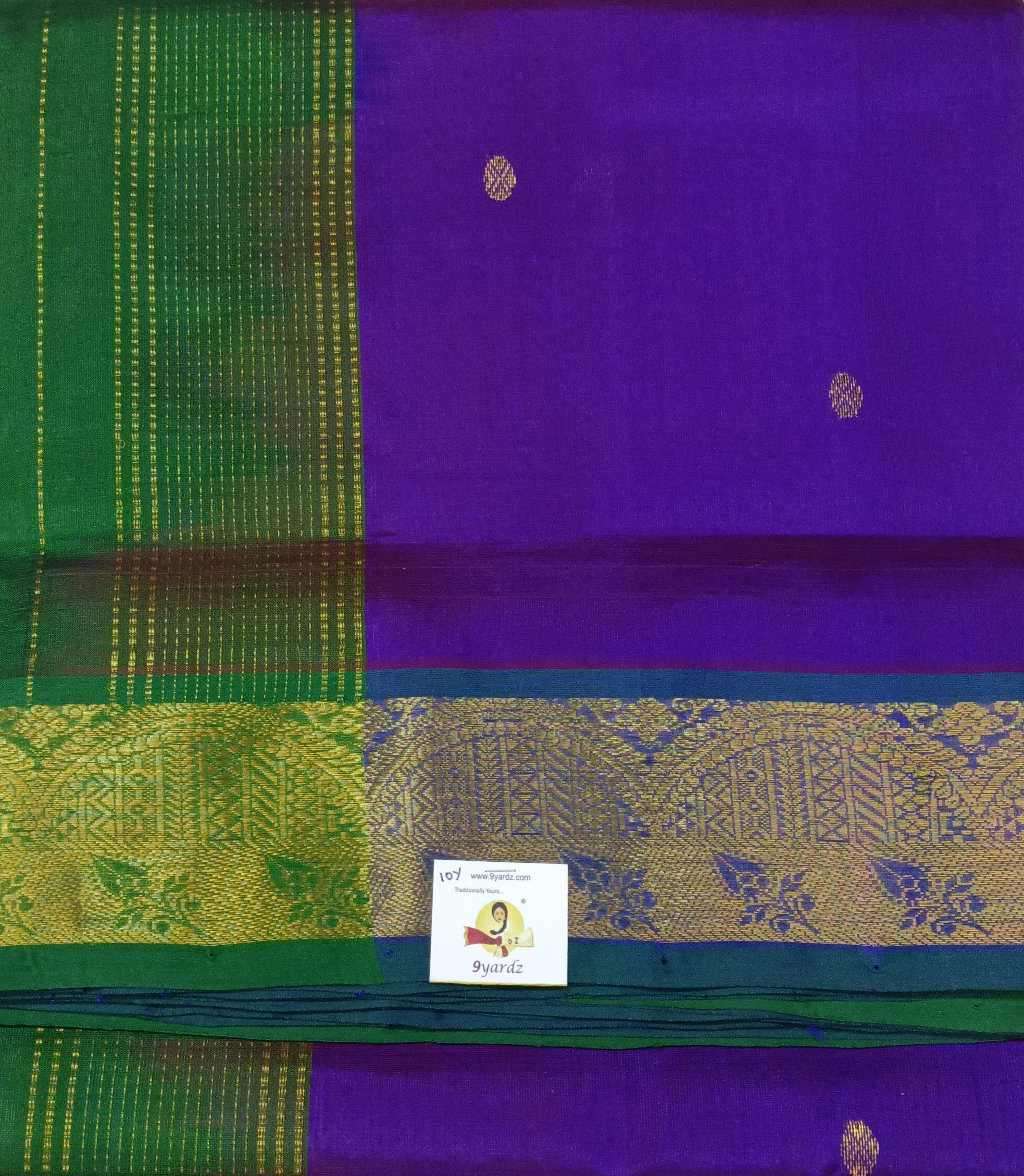 Pure silk cotton 10yards madisar