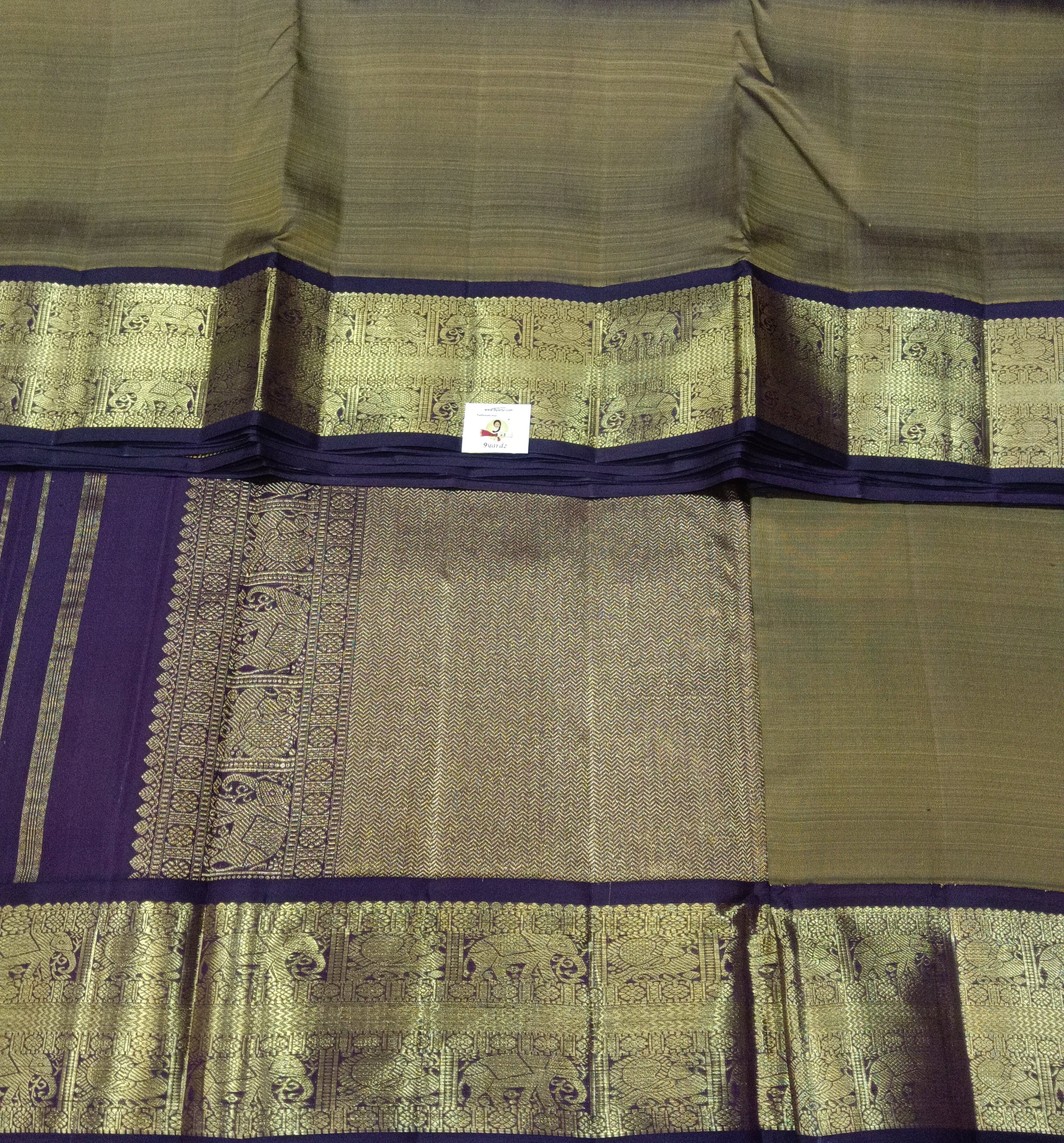 Pure silk madisar 10.5yards