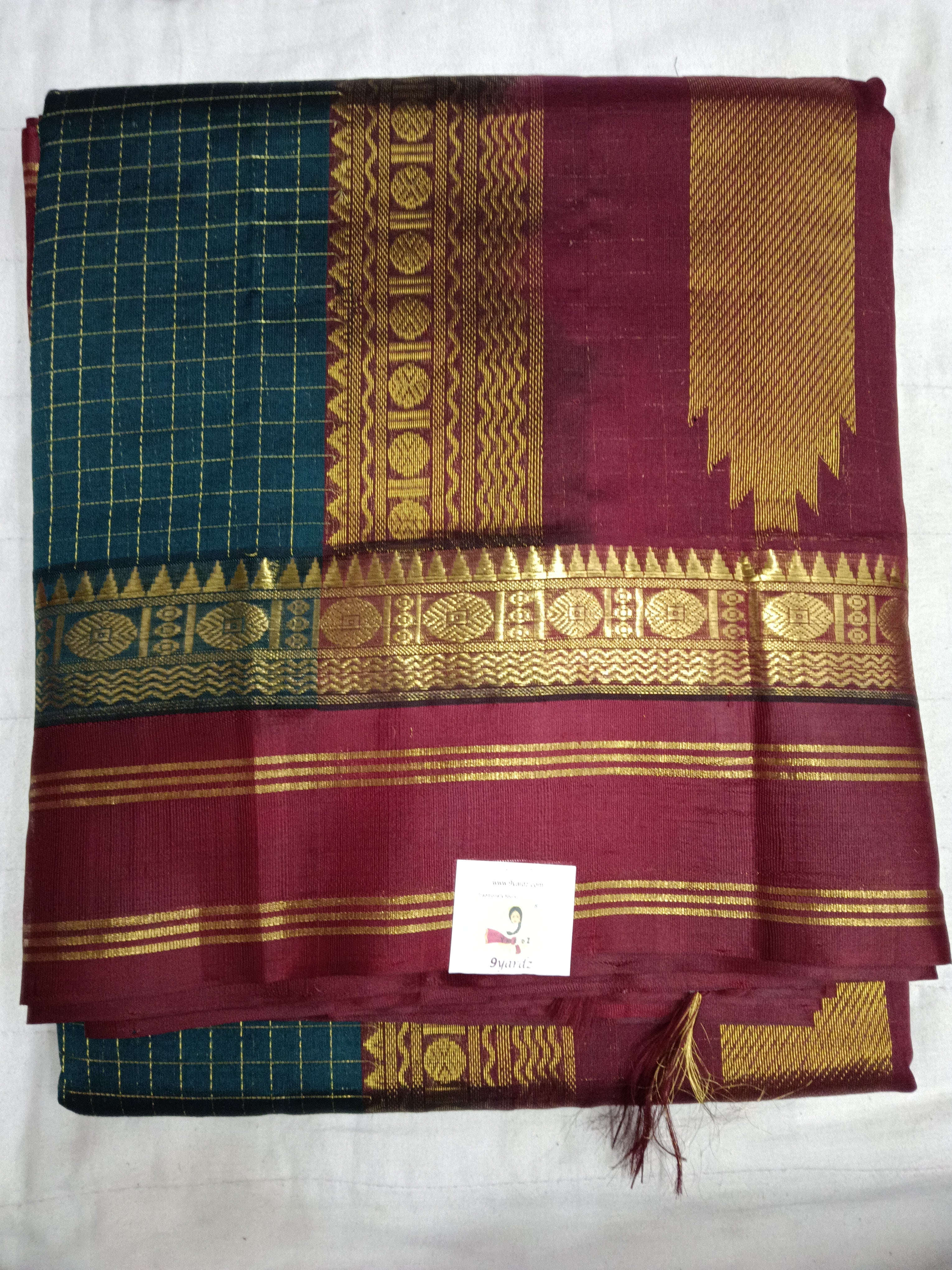 Korvai Zari checked 10yardz
