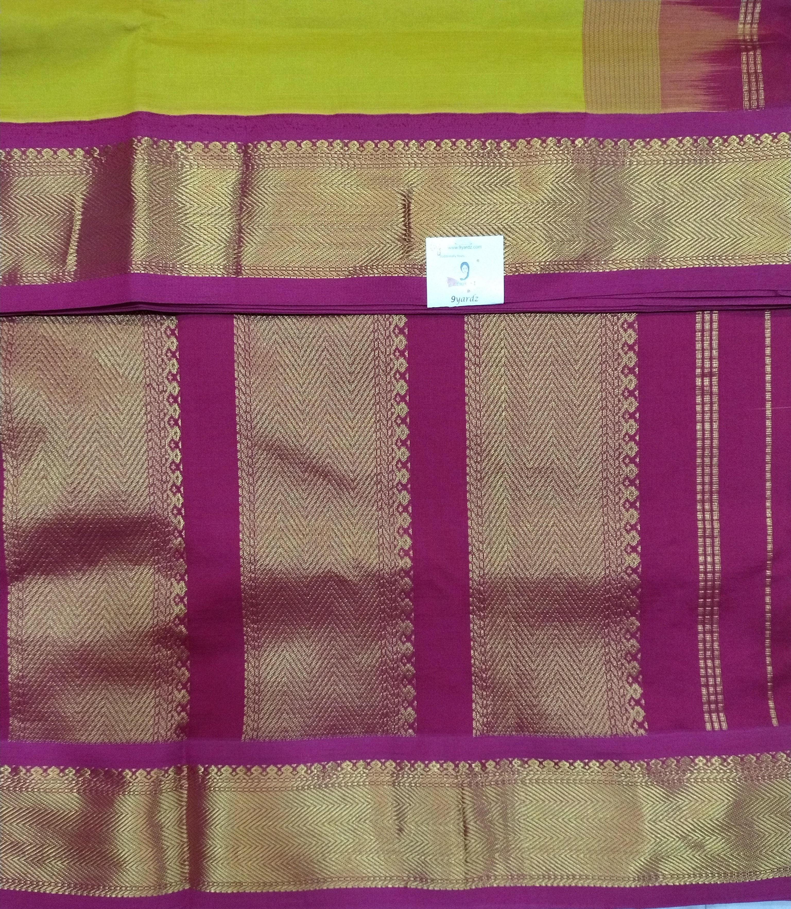 Semi silk cotton korvai 6Yards