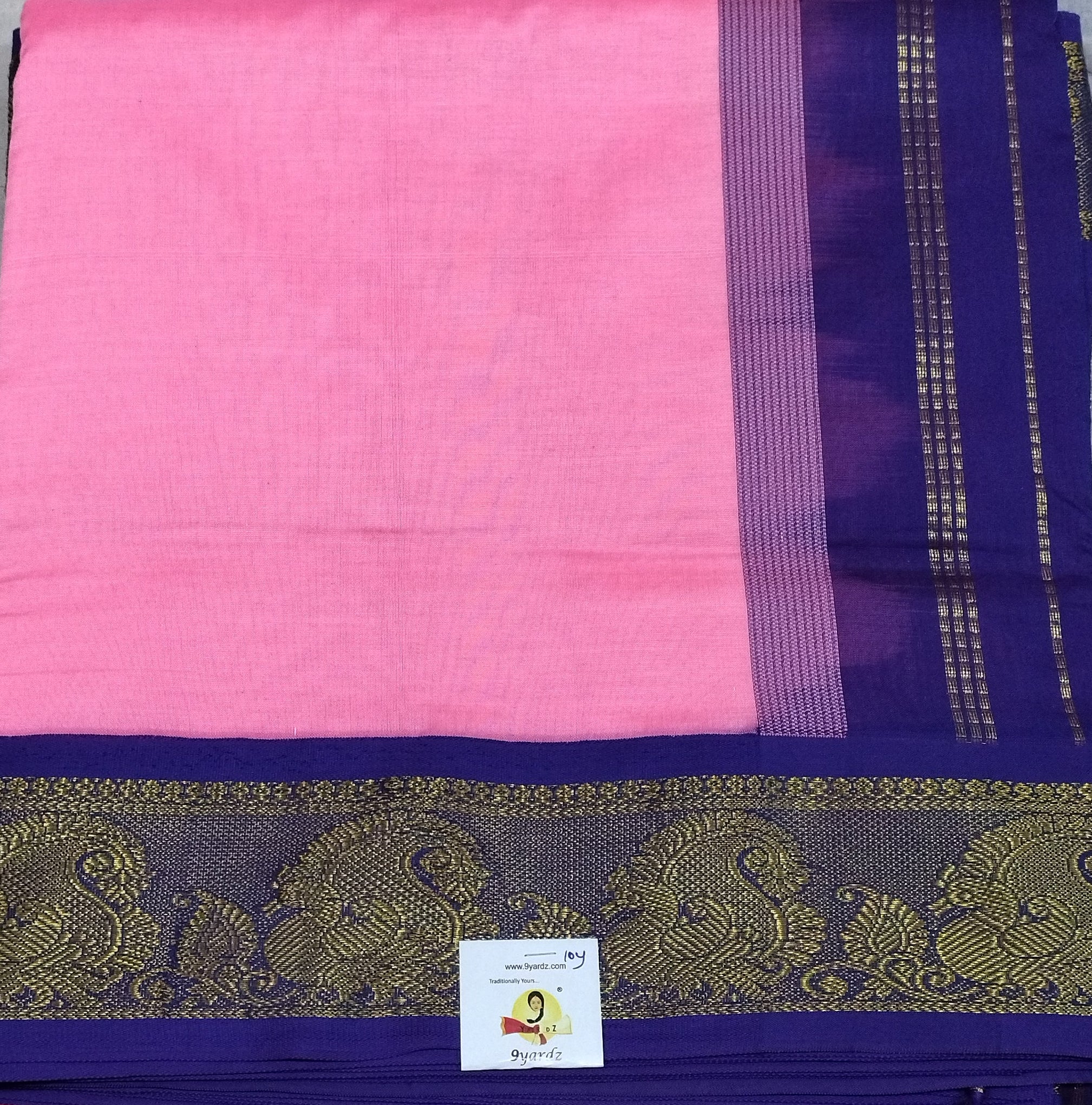 Semi Silk cotton Korvai Madisar