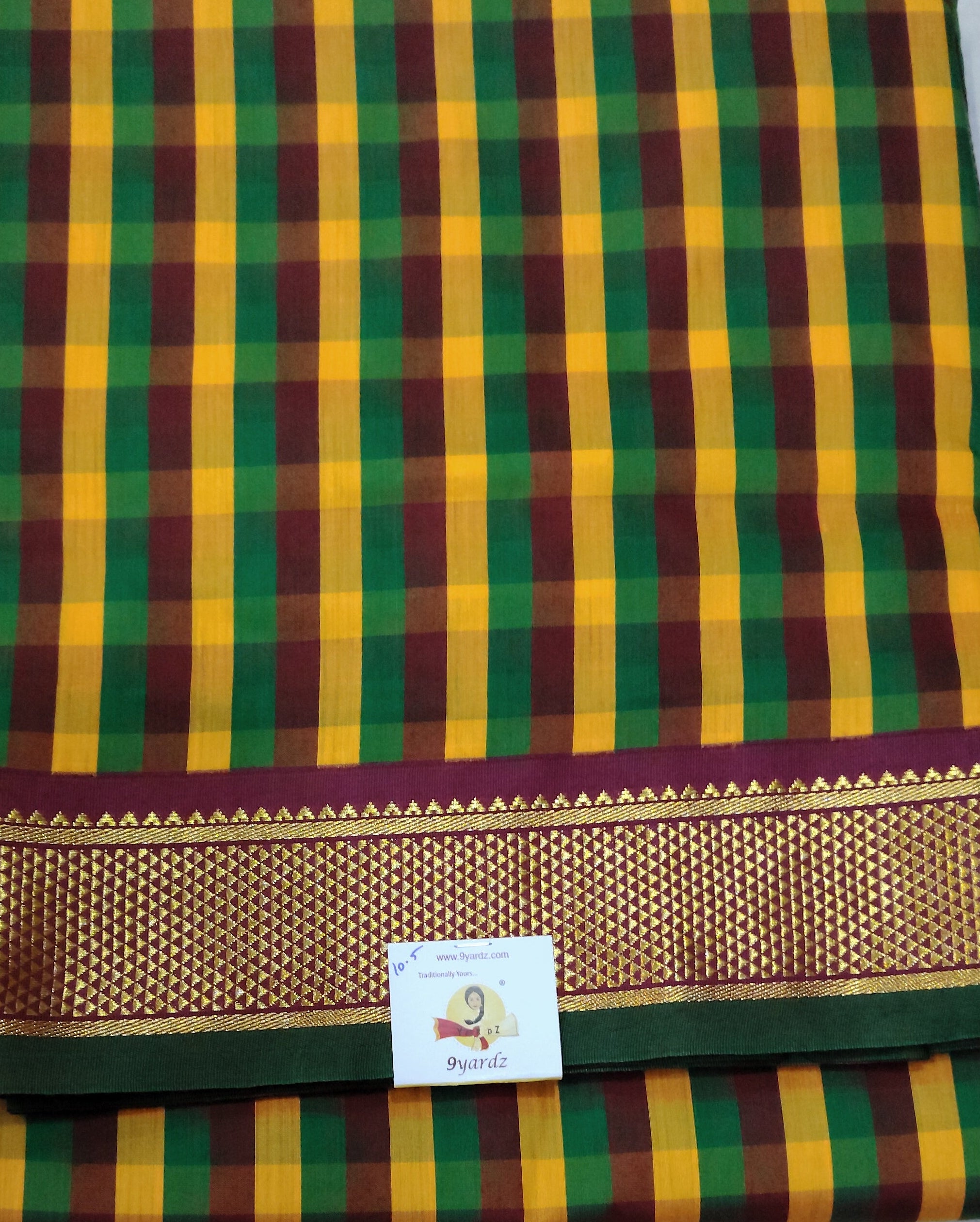Akshaya cotton 10.25 yards madidare