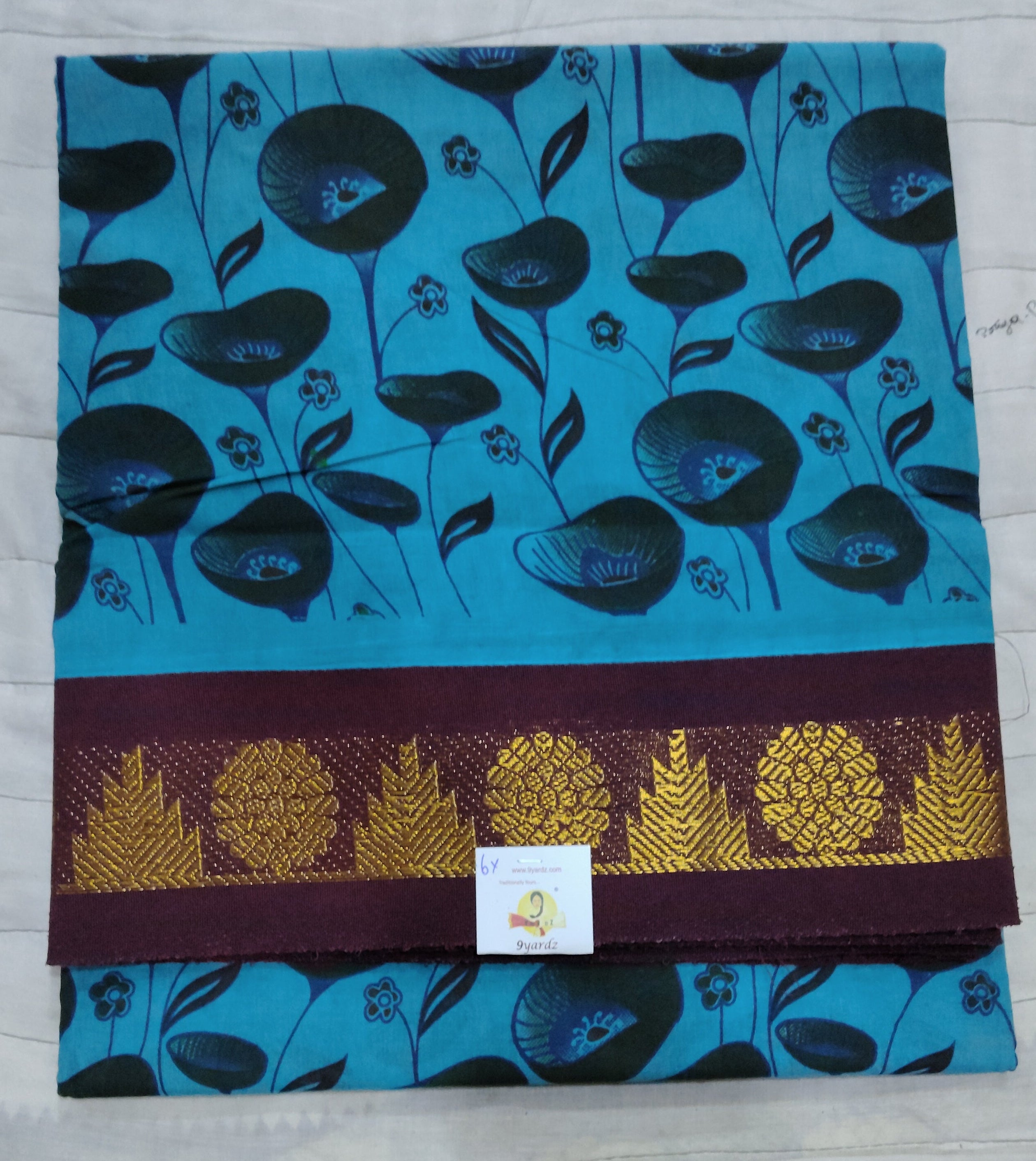 Sungudi cotton 6 yards