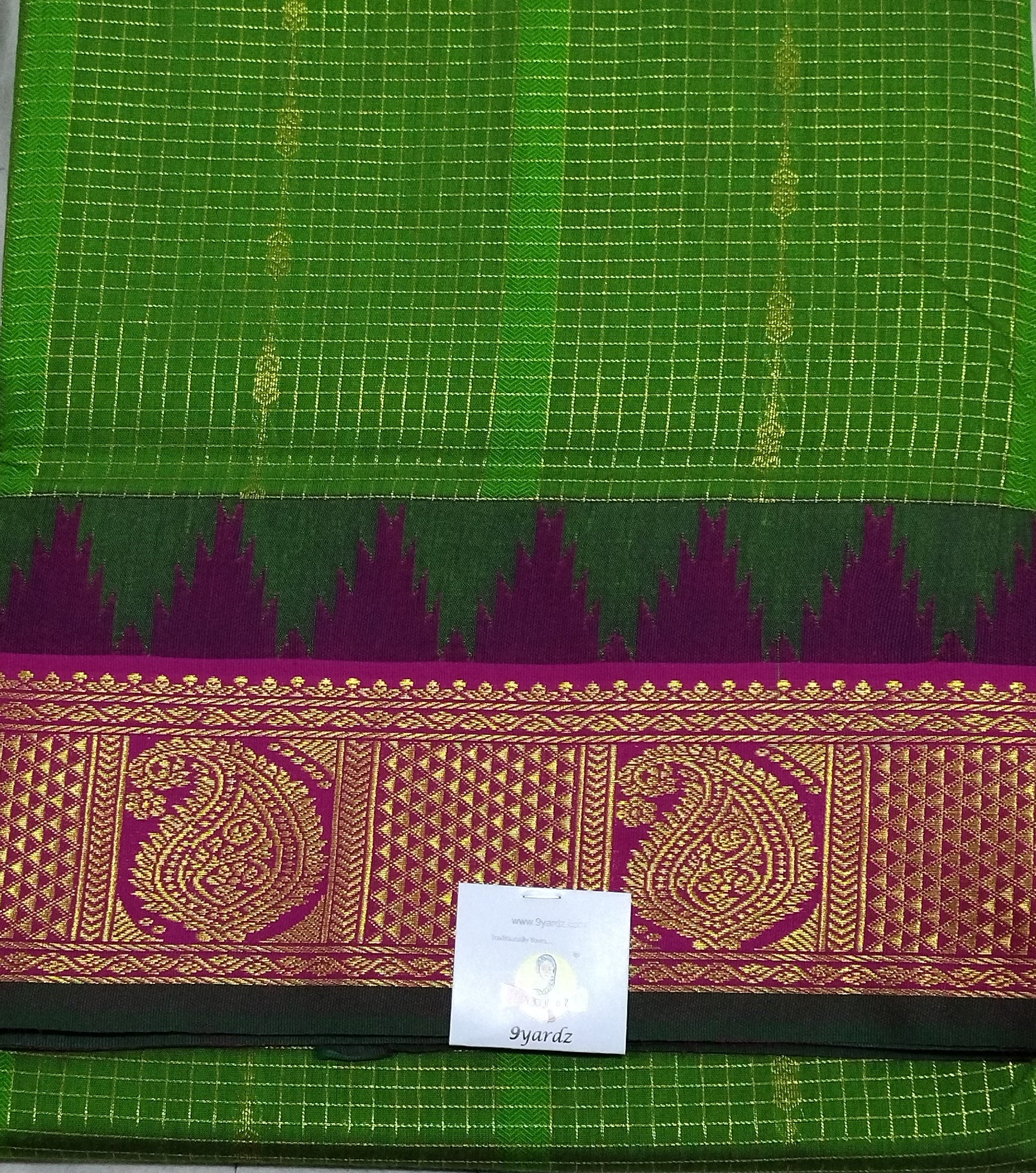 Akshaya cotton 10.25 yards madisar