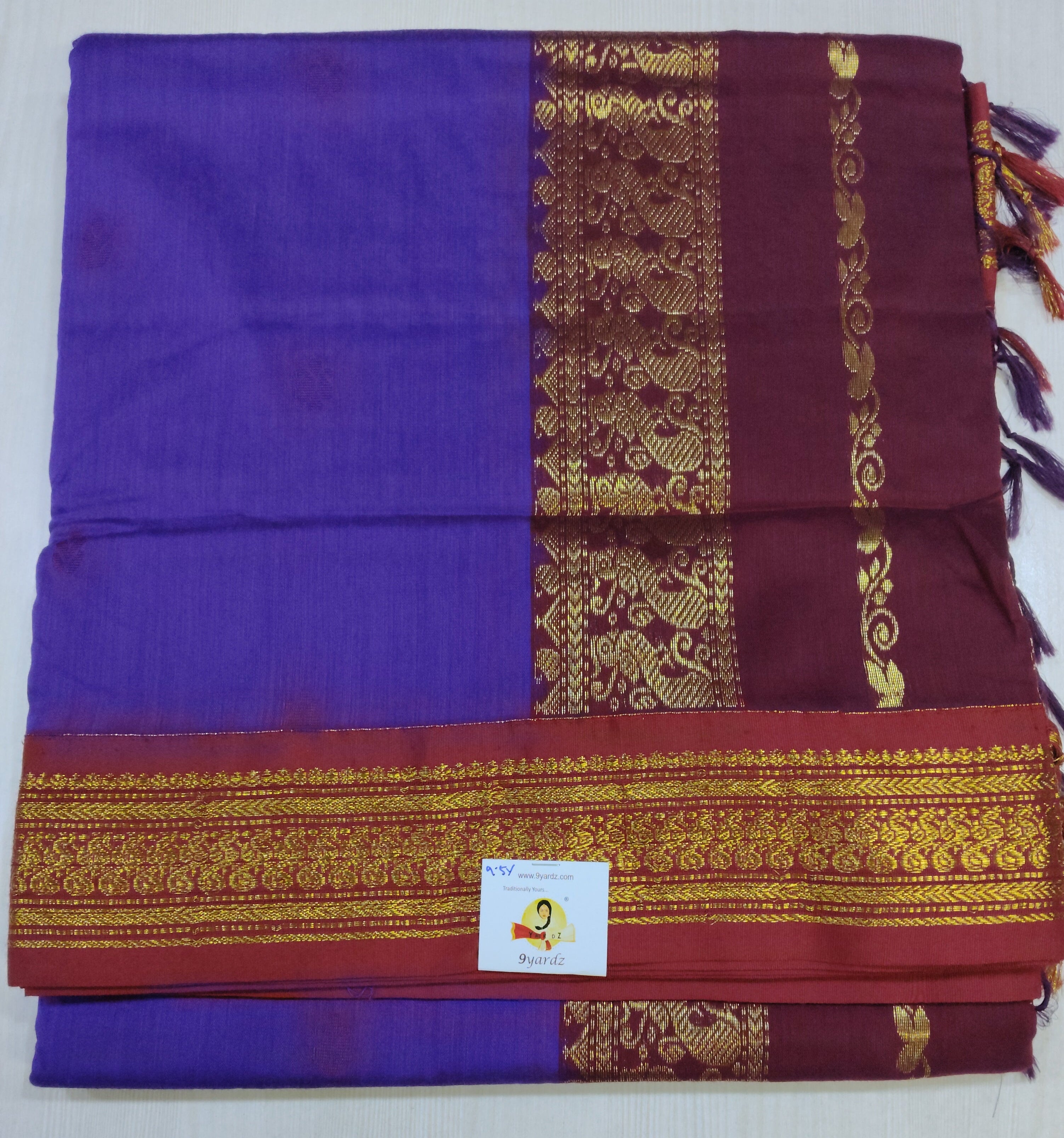 Kalyani Cotton  9.5 yardz