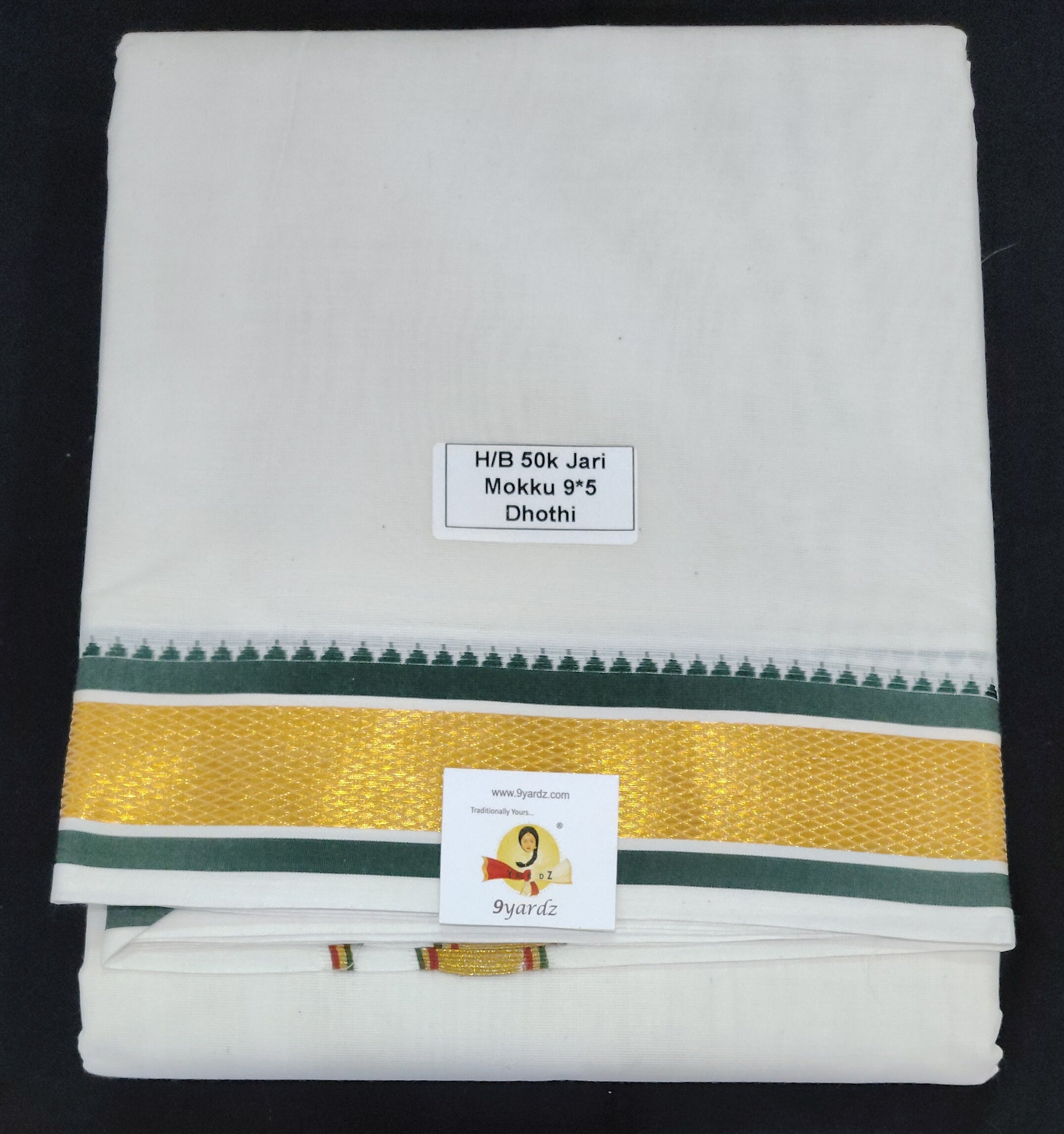 Cotton Dhothi Unbleached 9*5