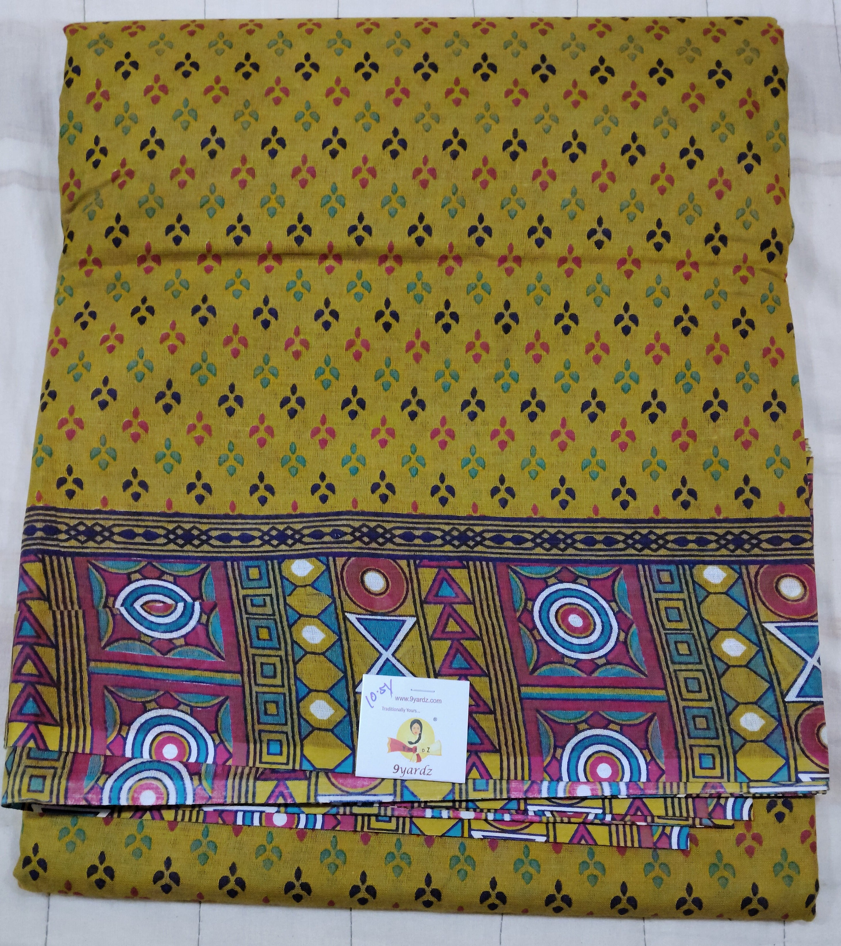 Erode cotton 10.5 yards Madisar