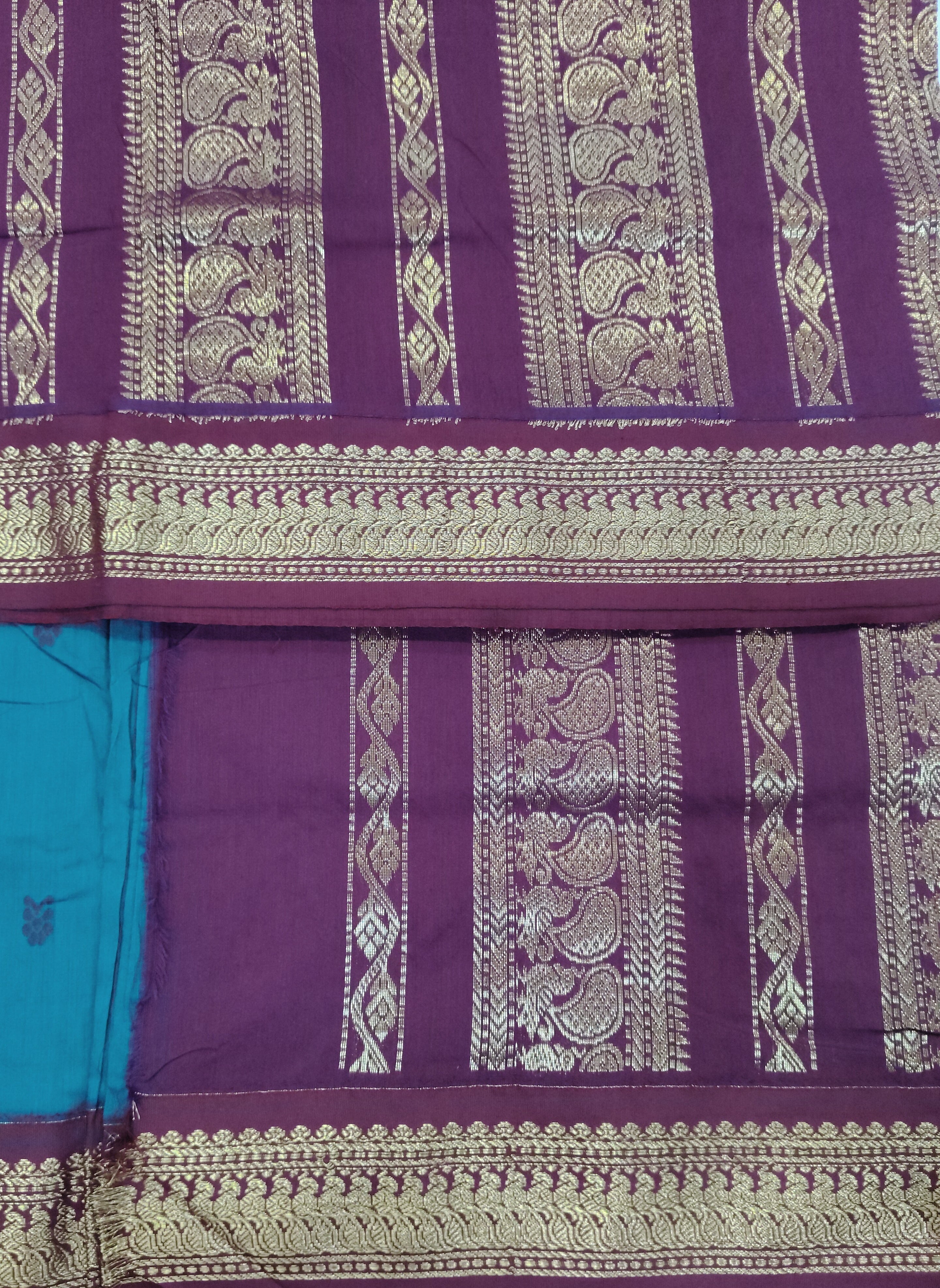 Kalyani Cotton  9.5 yardz