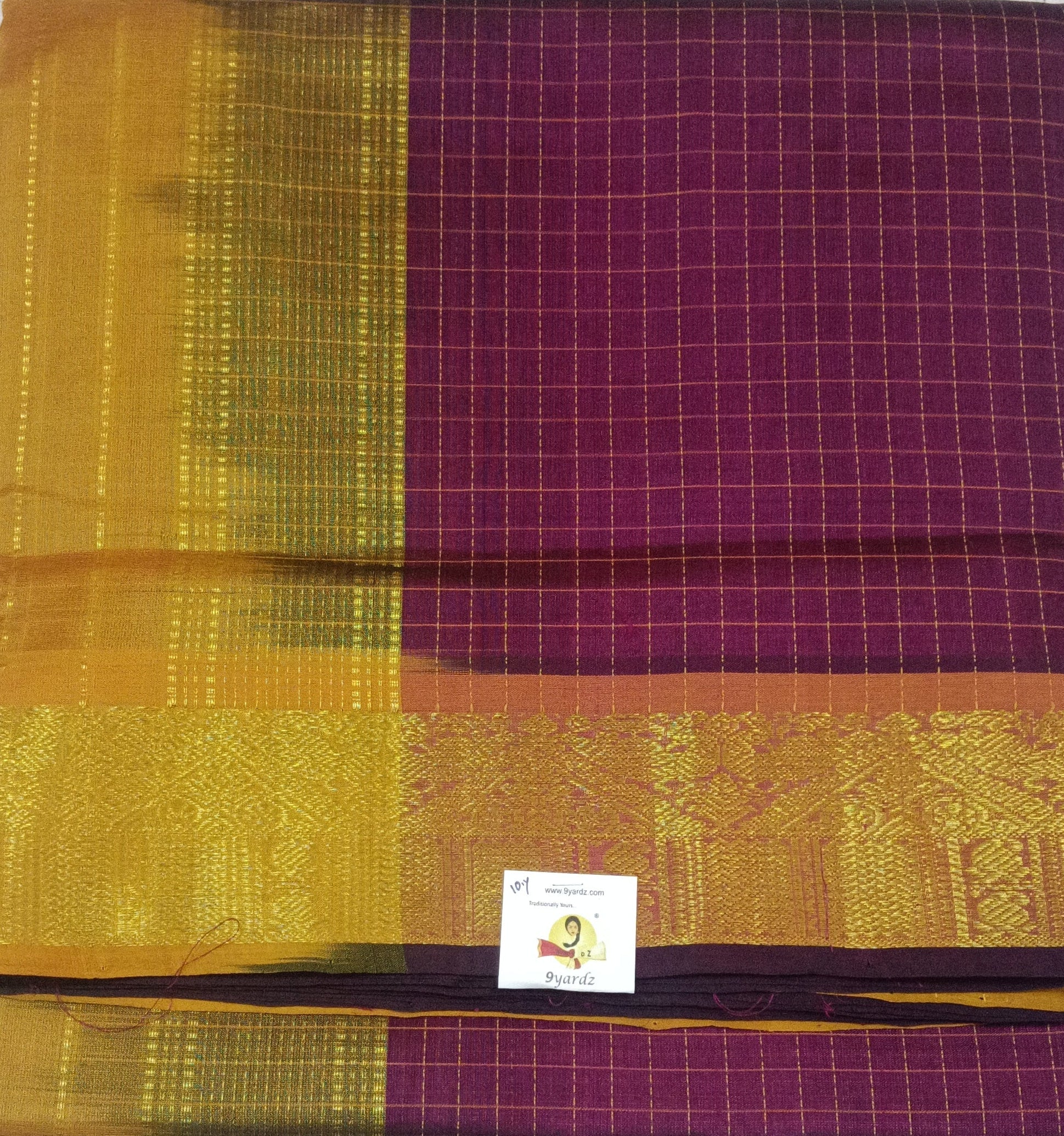 Pure silk cotton 10yards madisar