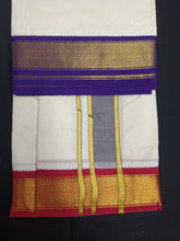 Load image into Gallery viewer, Pure cotton Muhurtham 11kann dhoti 9*5