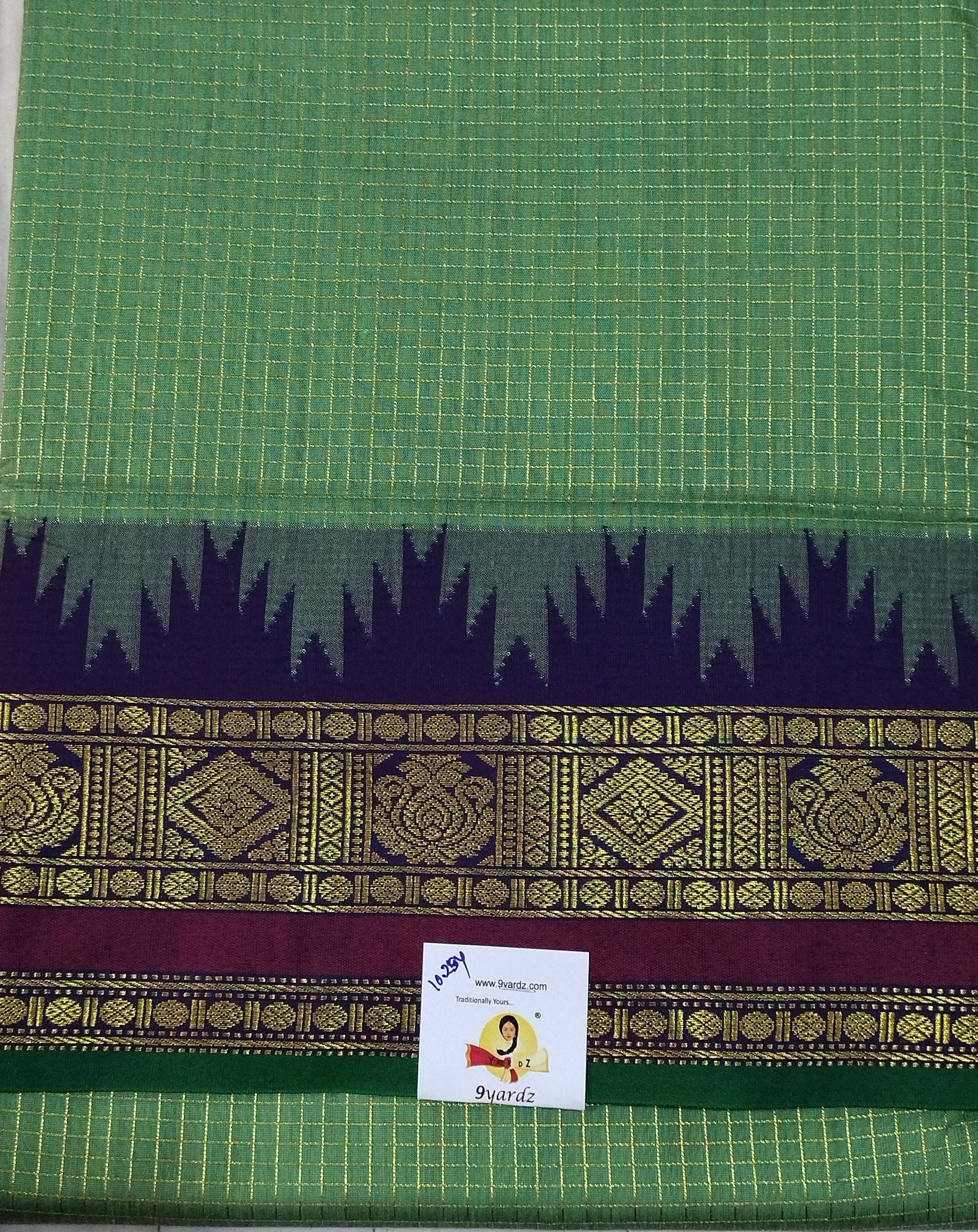 Akshaya cotton 10.25 yards madisar