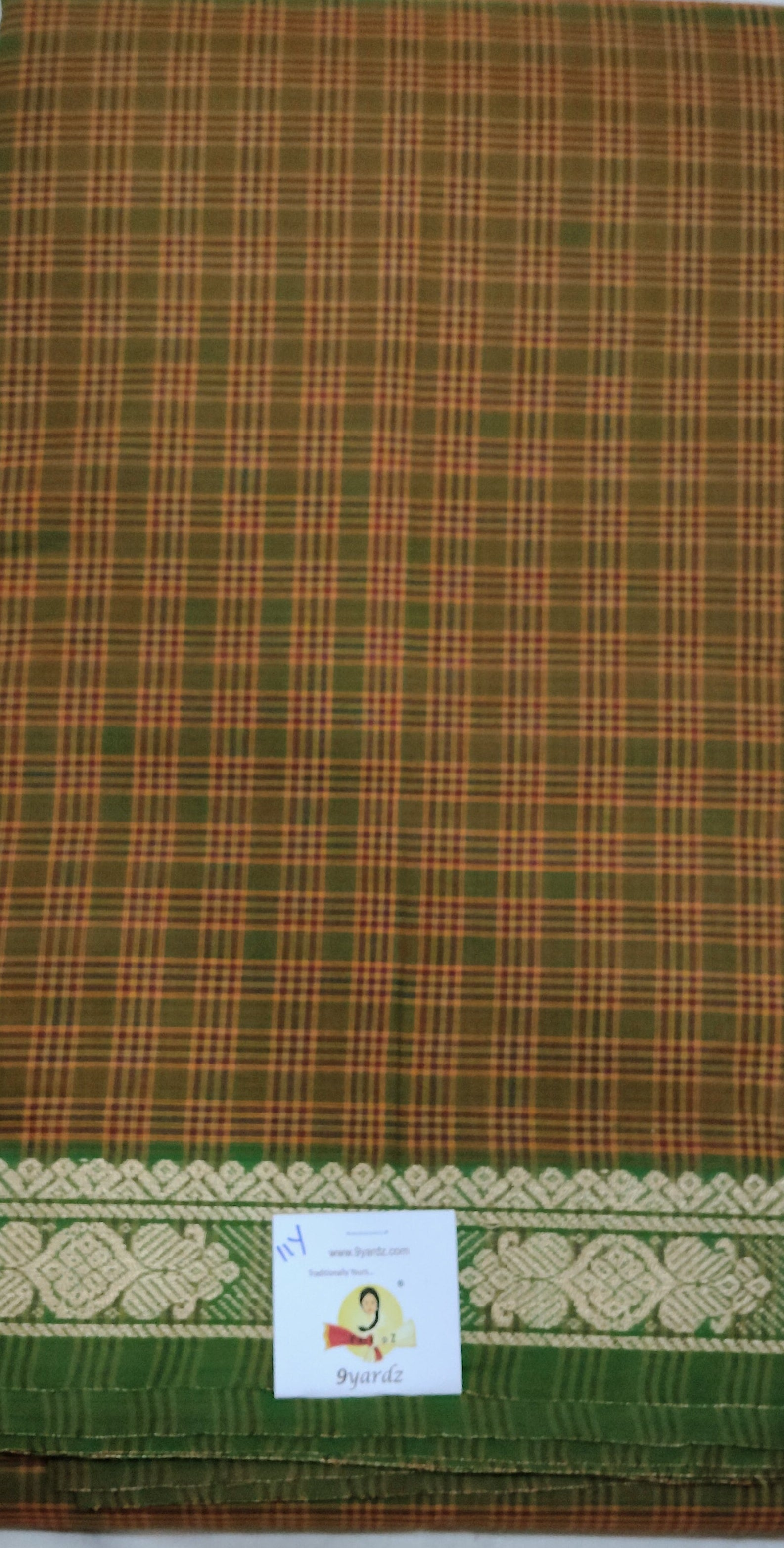 Chettinadu / Karaikudi cotton 11yards madisar