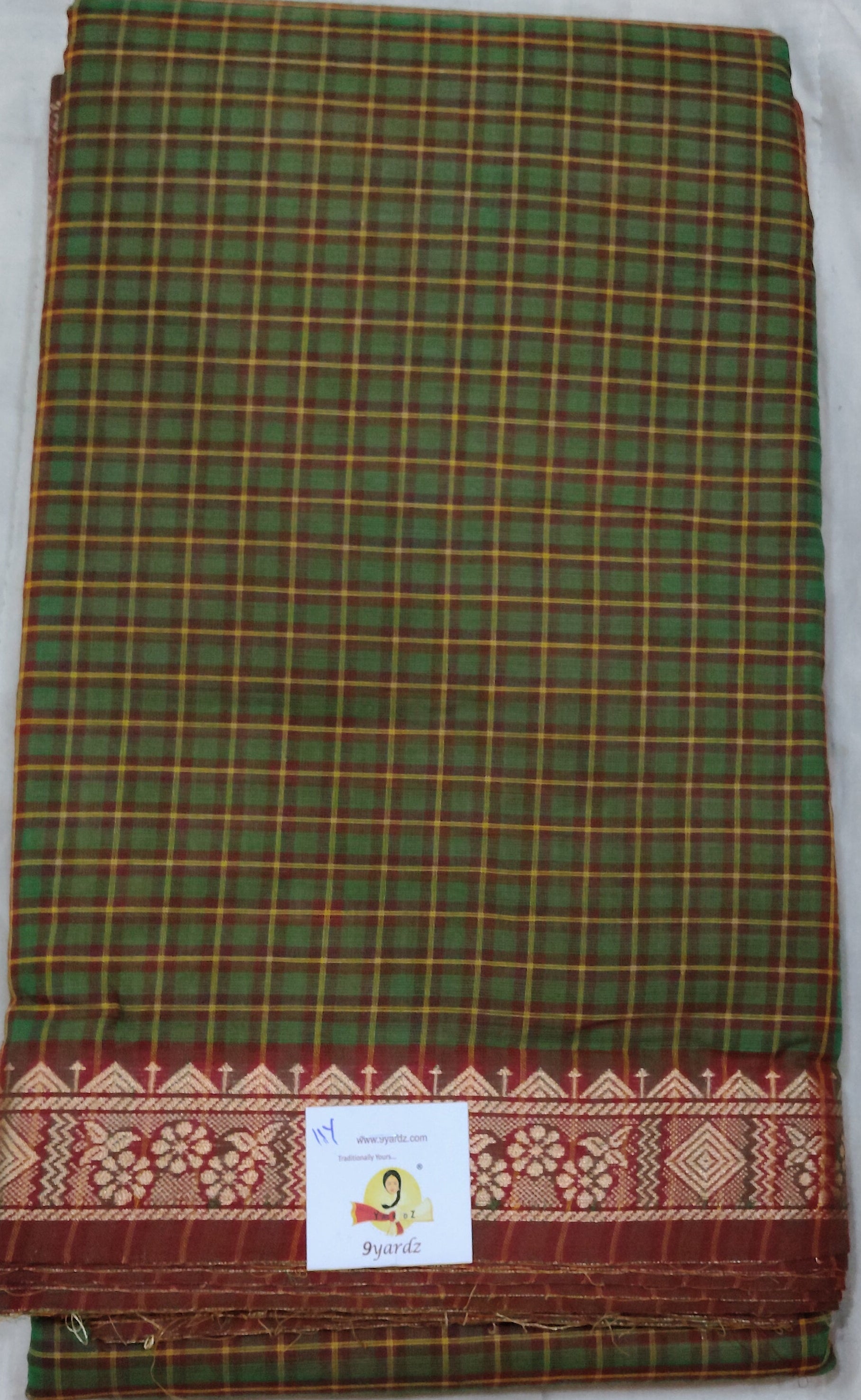 Chettinadu / Karaikudi cotton 11yards madisar