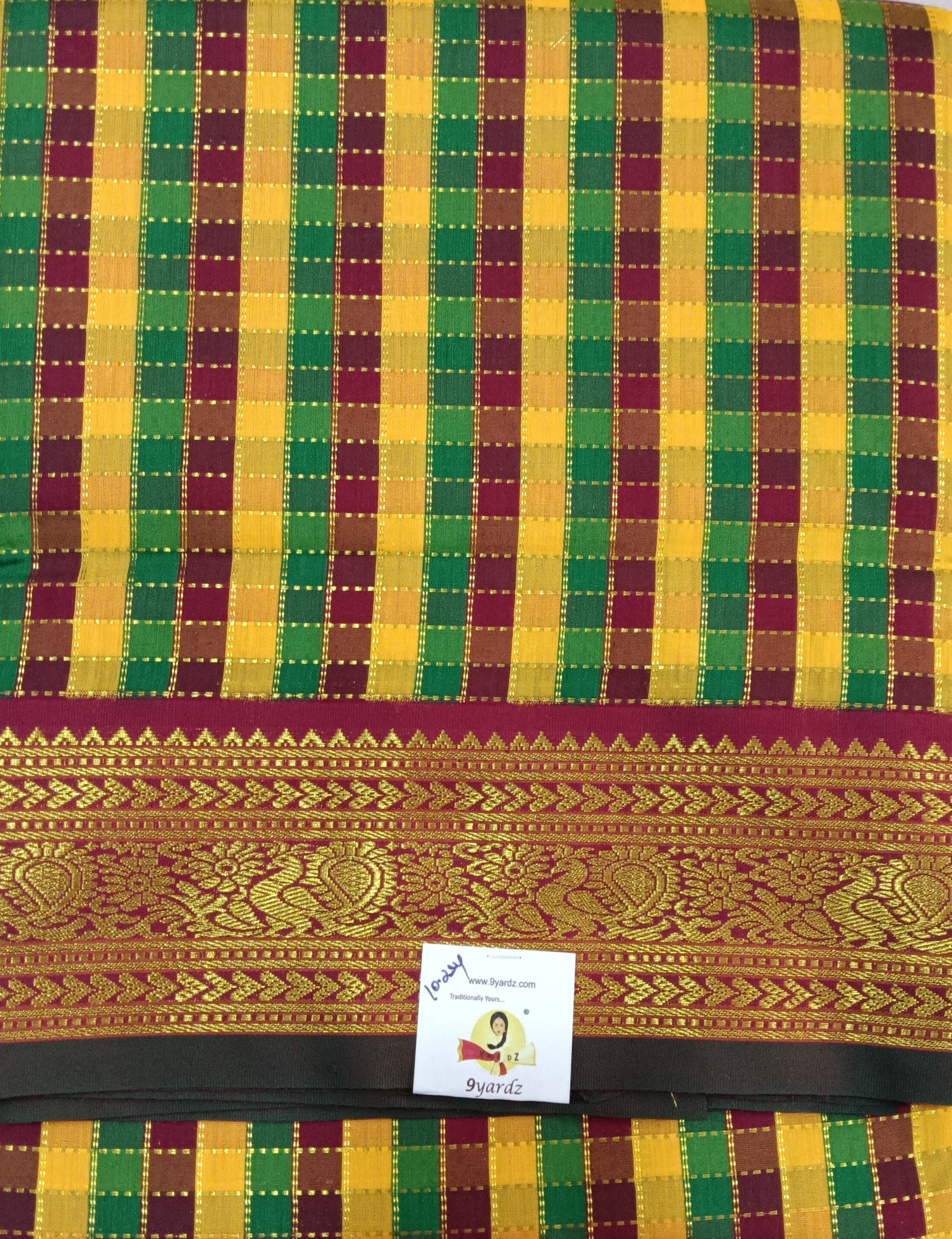 Akshaya cotton 10.25 yards madisar