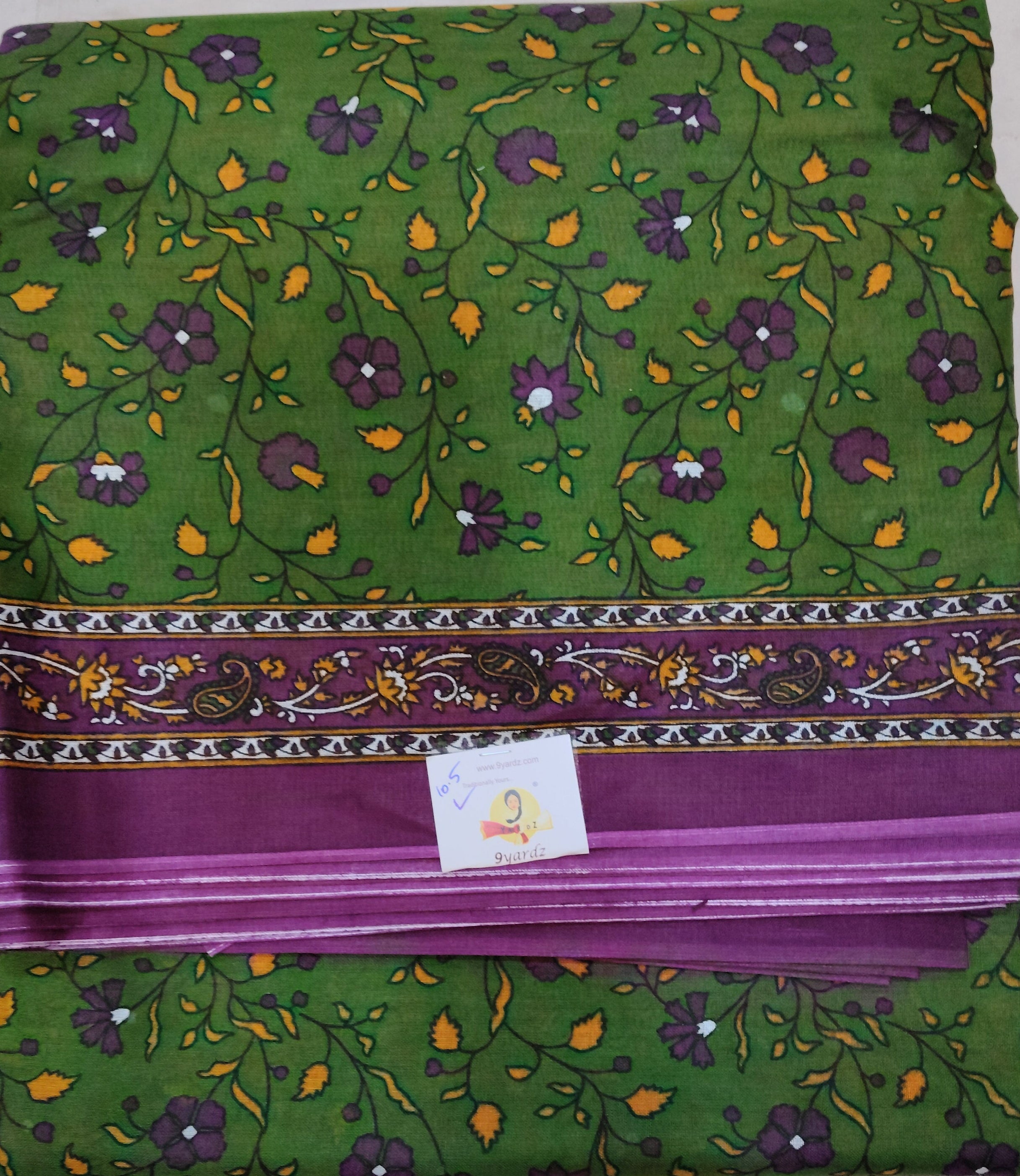 Erode cotton 10.5 yards Madisar