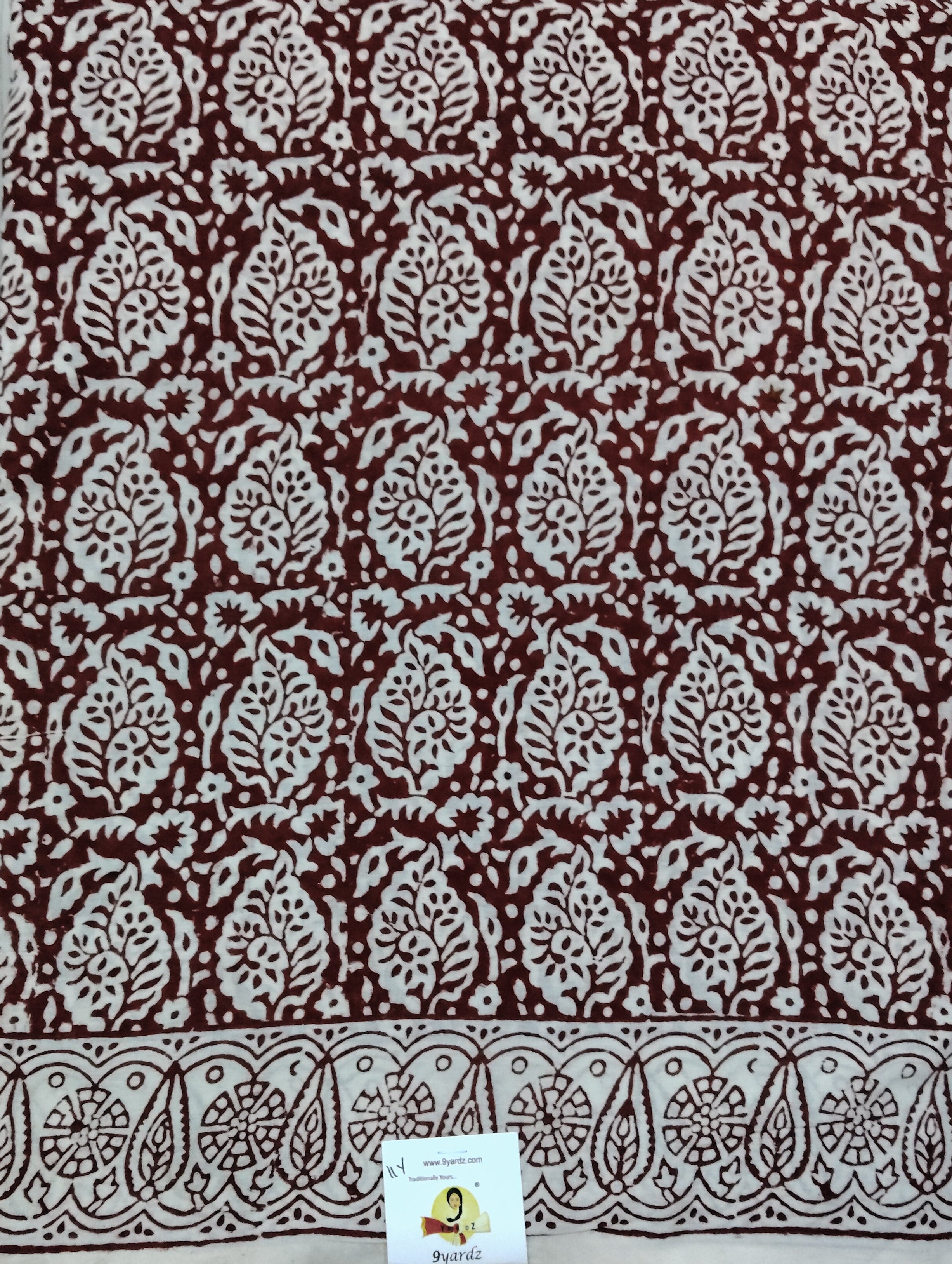 Baag/soft cotton Madisar 11 yards