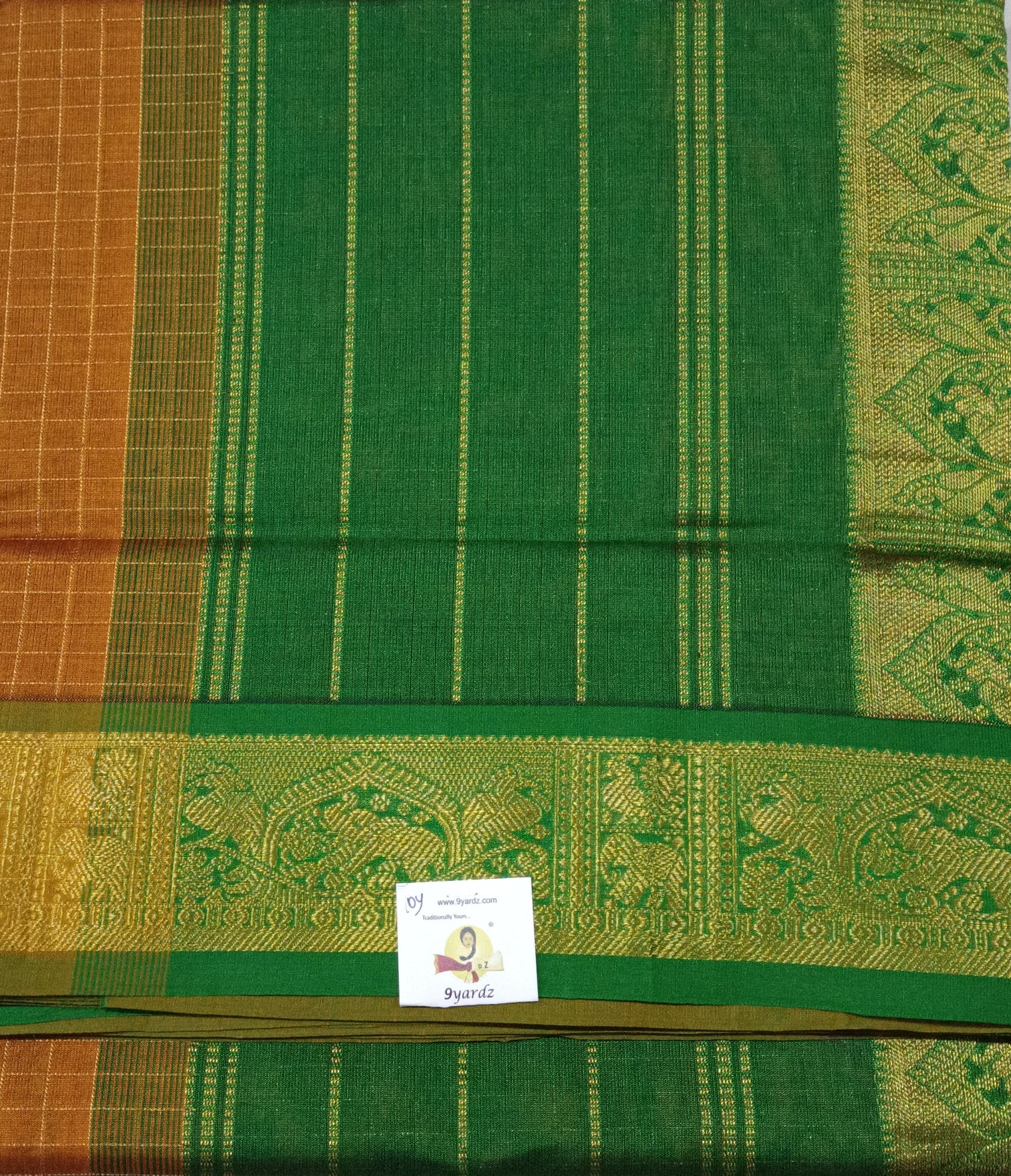 Semi Silk cotton Madisar 10yards