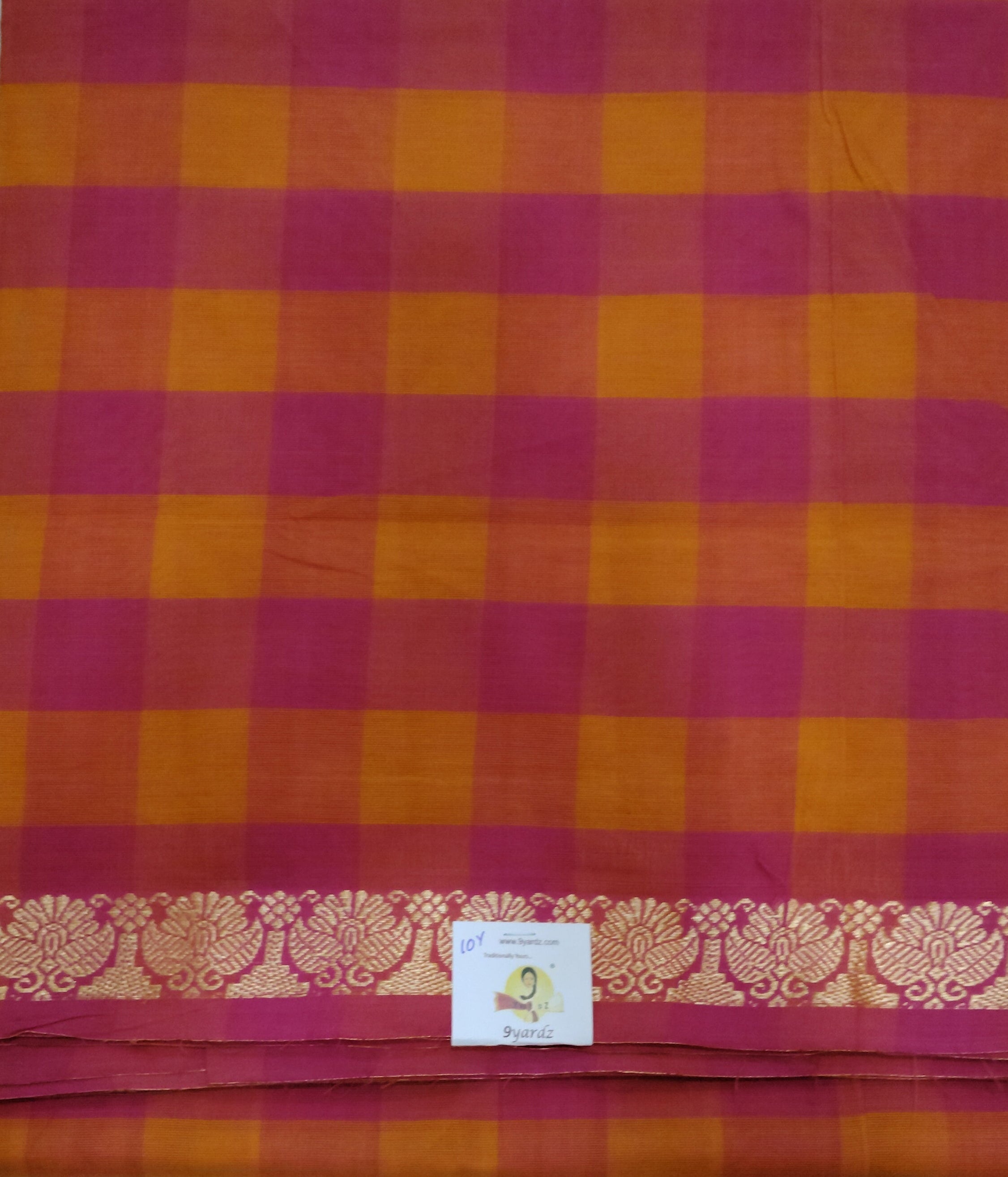 Chettinadu / Karaikudi cotton 10. yards madisar