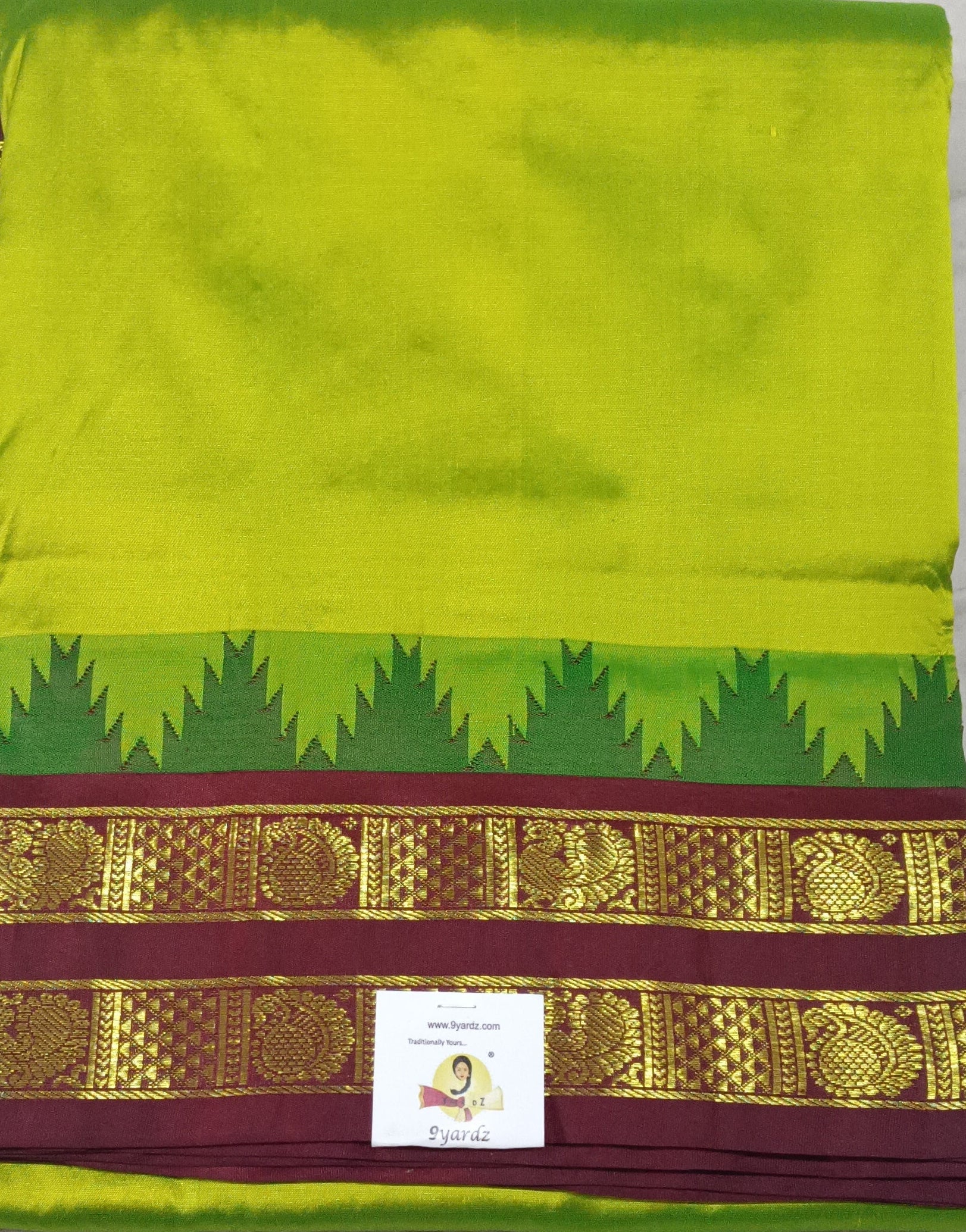 Pure silk 10.25yardz